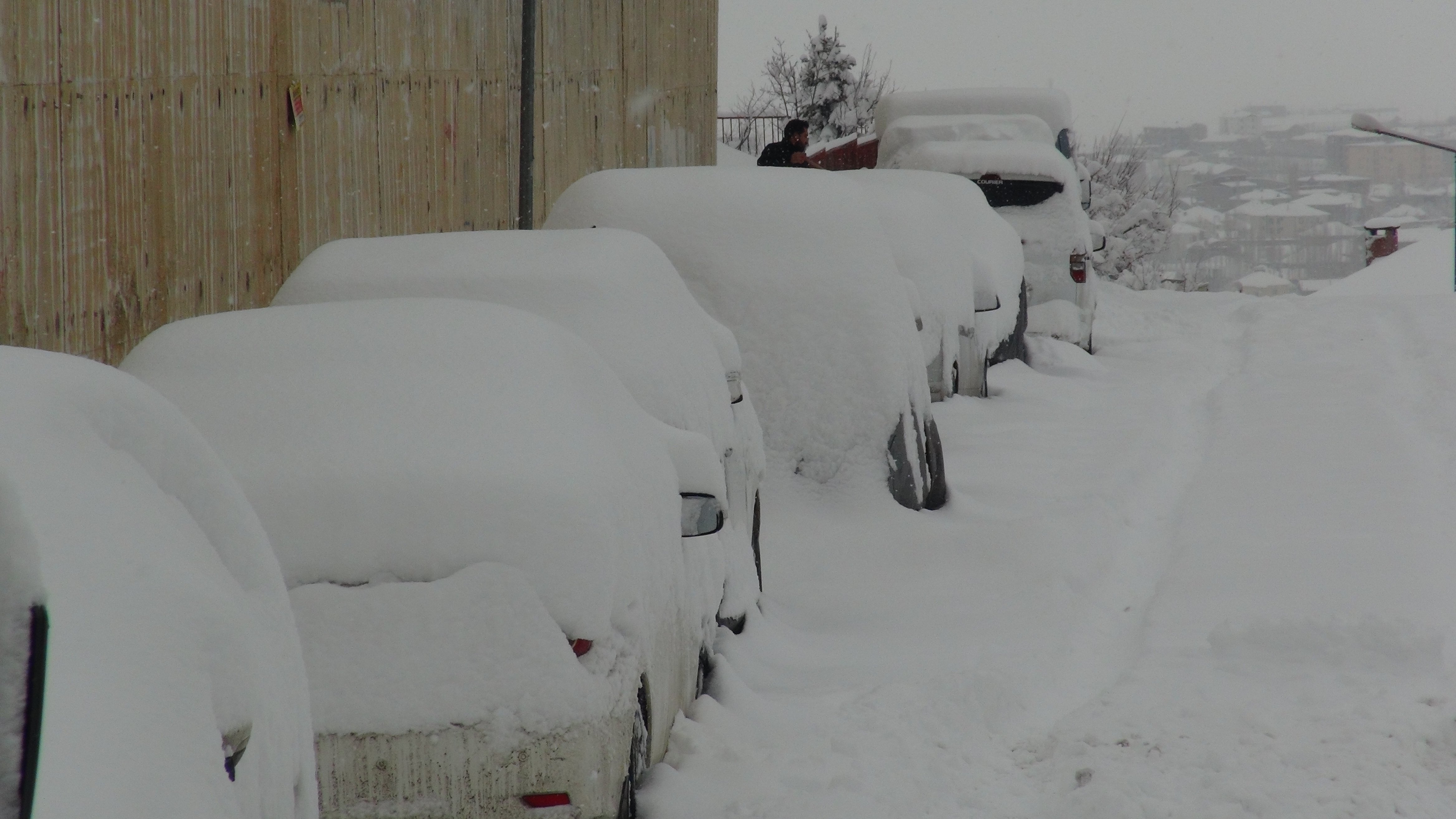 Yüksekova kar manzarası