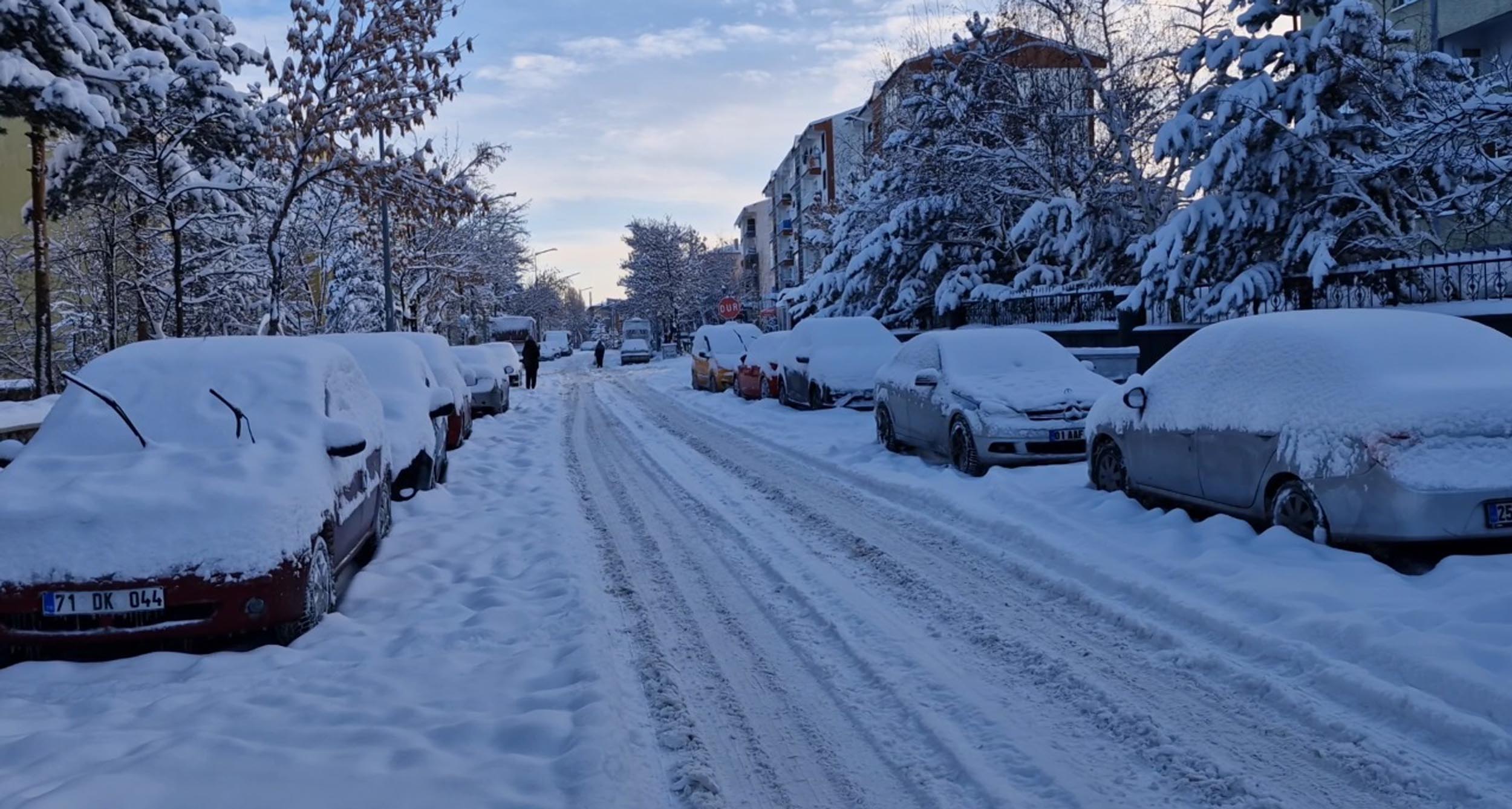 Doğu Anadolu kar yağışı