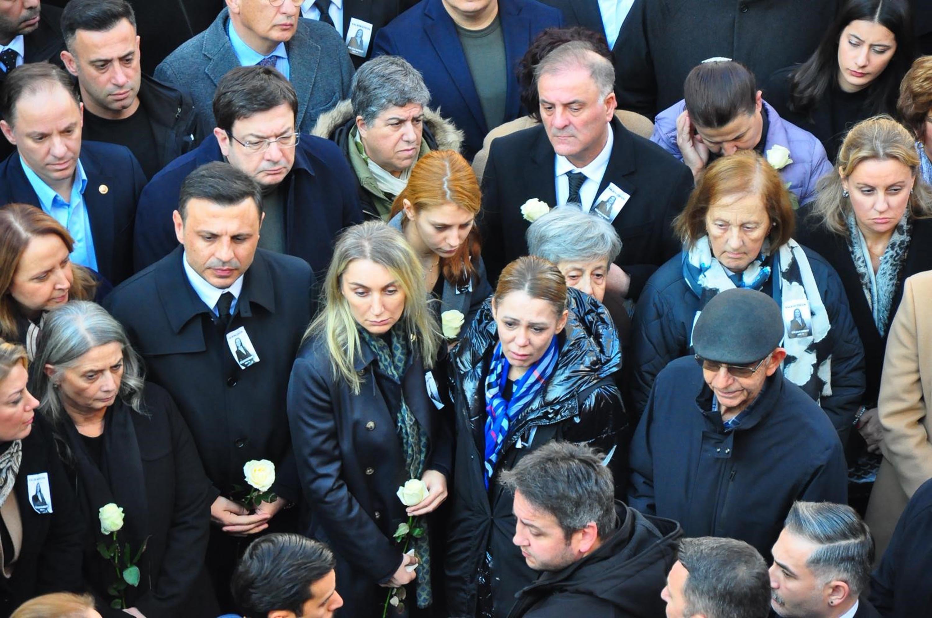 Gülşah Durbay ailesi törende