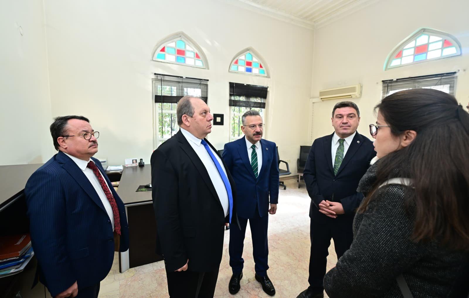 Yargıtay Başkanı Ömer Kerkez tarihi bina incelemesi