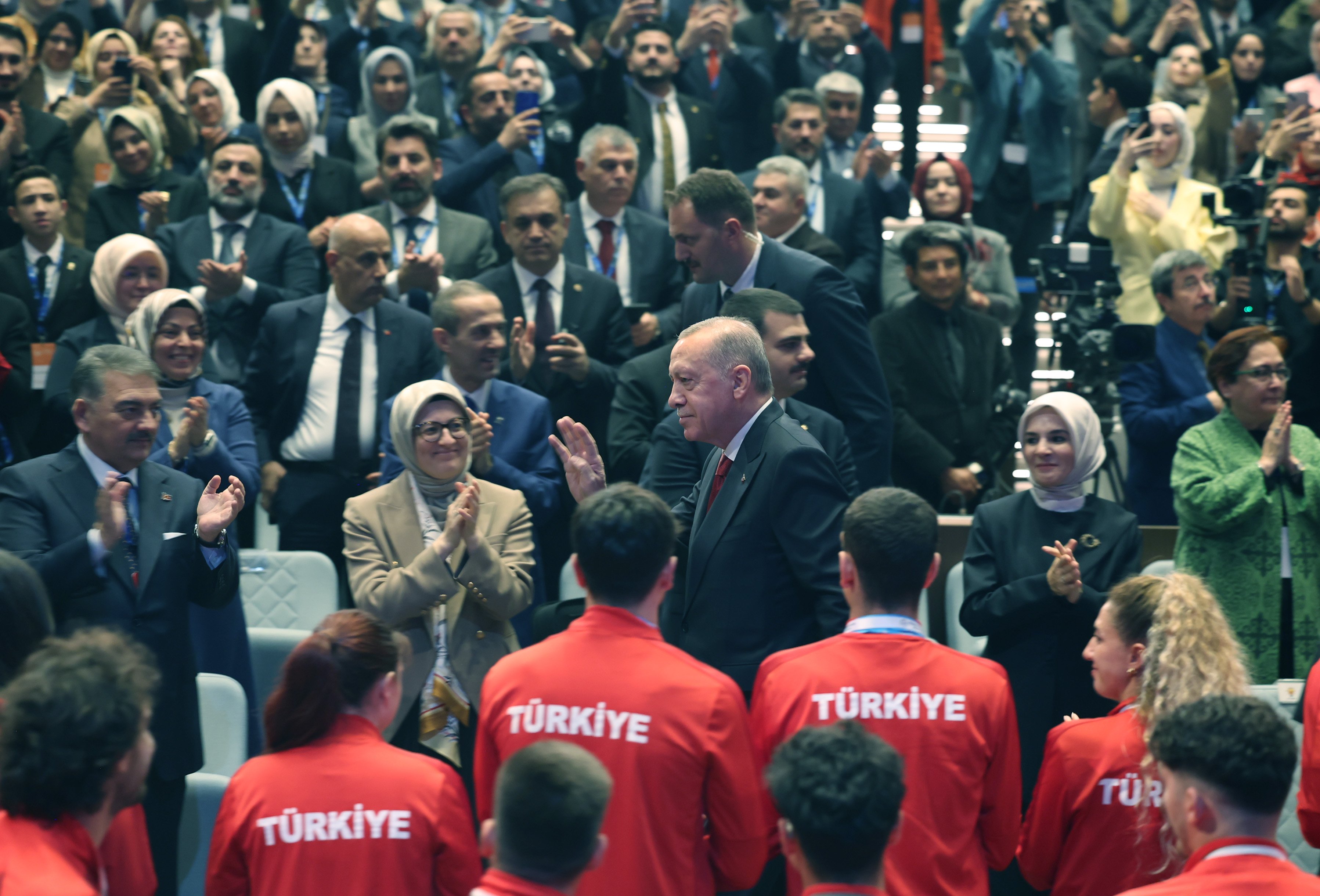 Cumhurbaşkanı Erdoğan programdan görüntüler