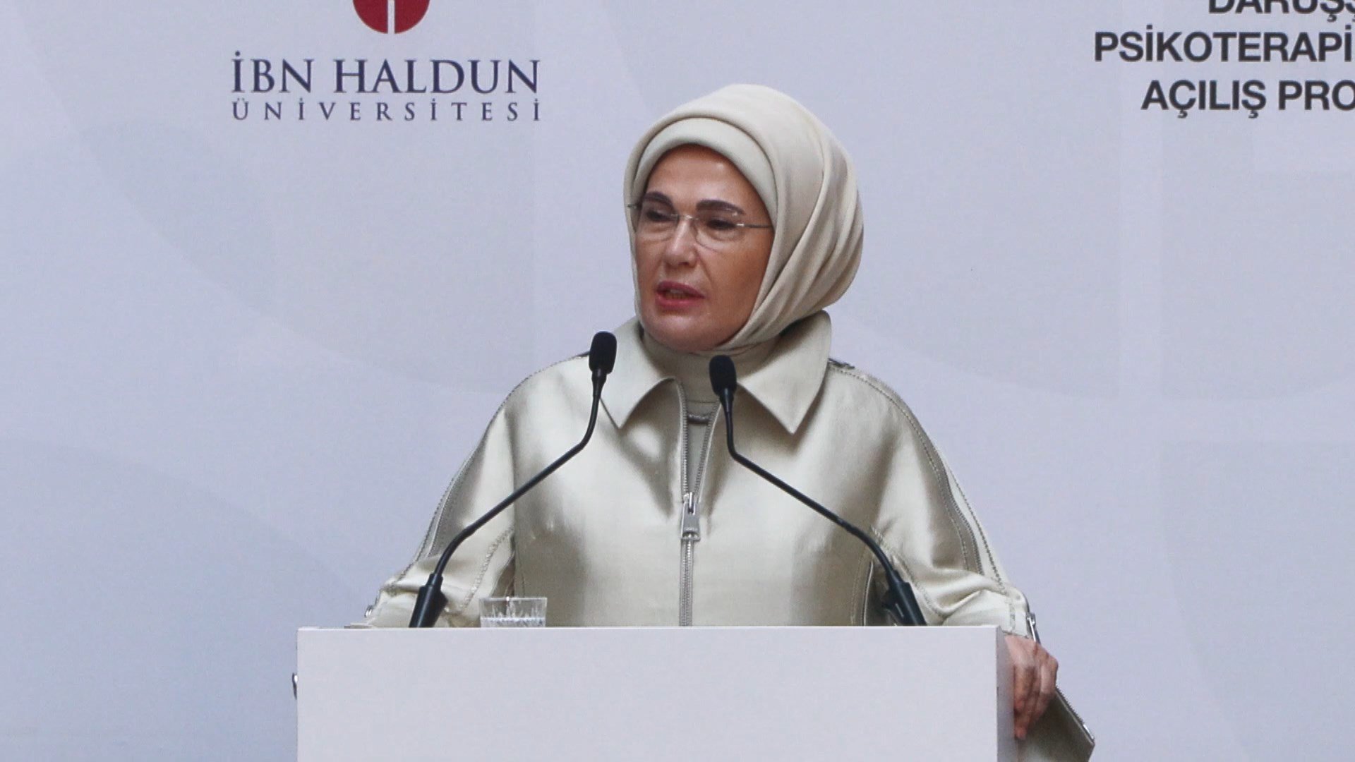 Emine Erdoğan Konuşma Yapıyor