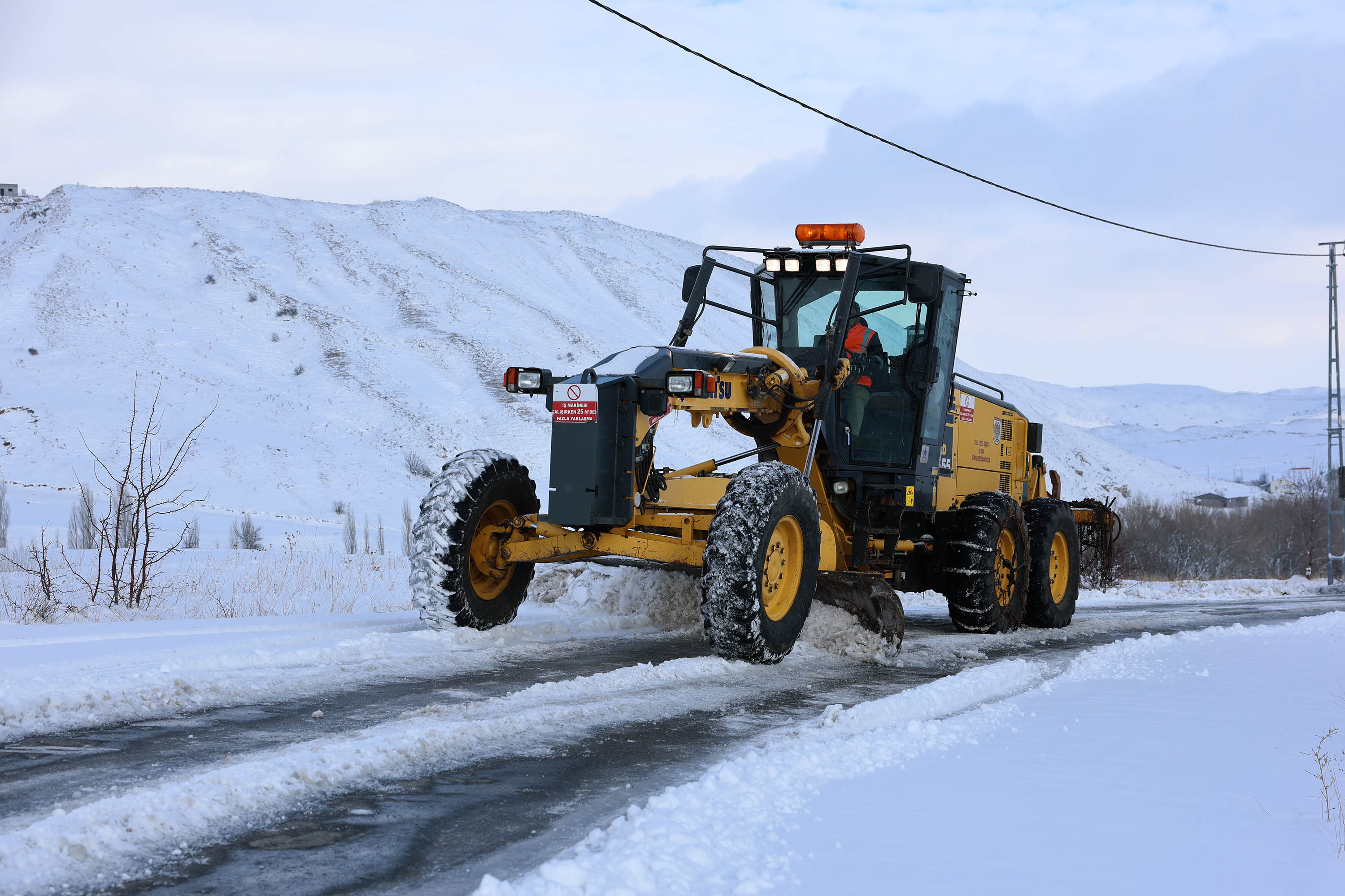 Sivas kar mücadelesi ekipmanları
