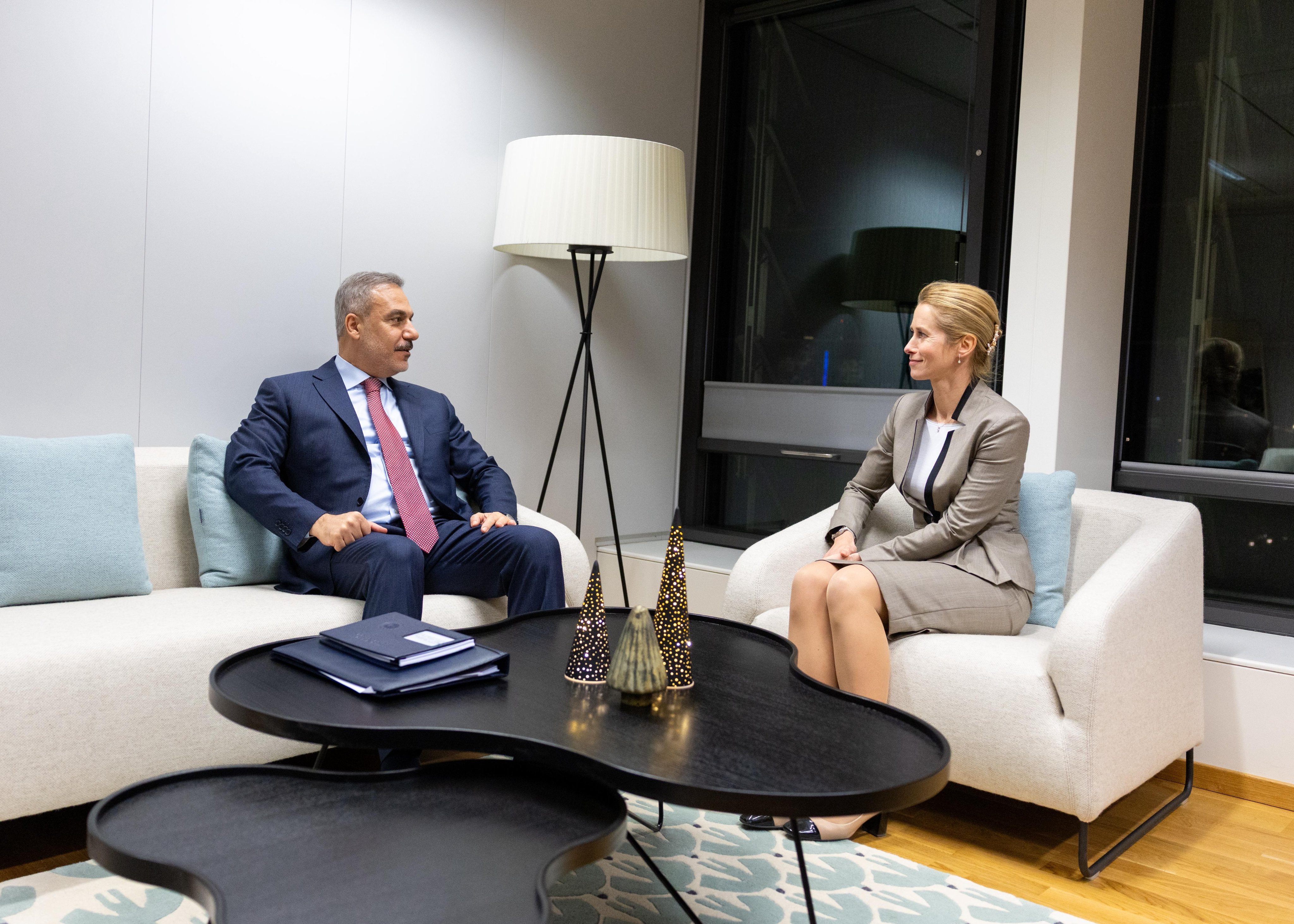 Hakan Fidan Kaja Kallas görüşmesi