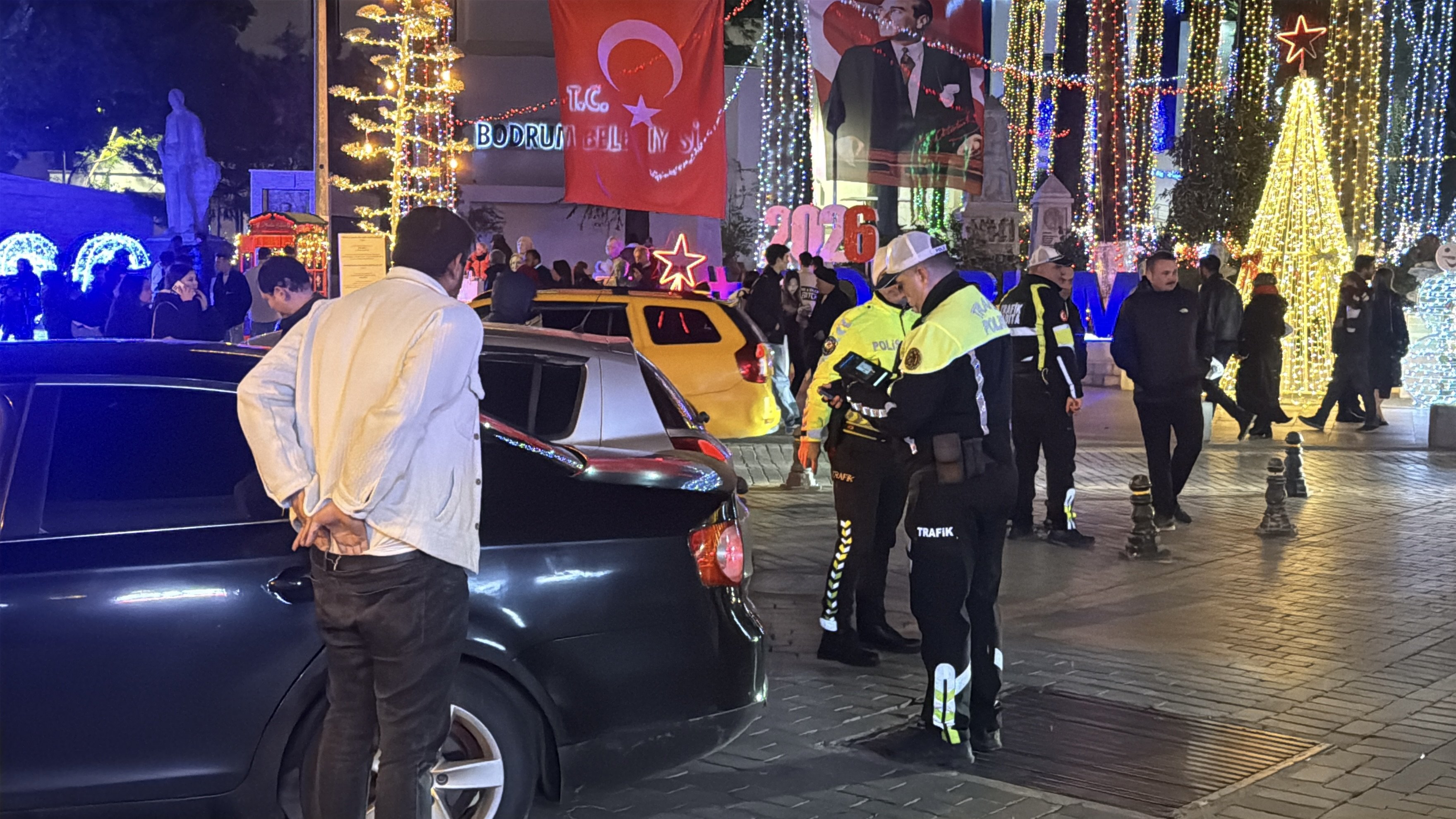 Emniyet ekipleri Bodrum