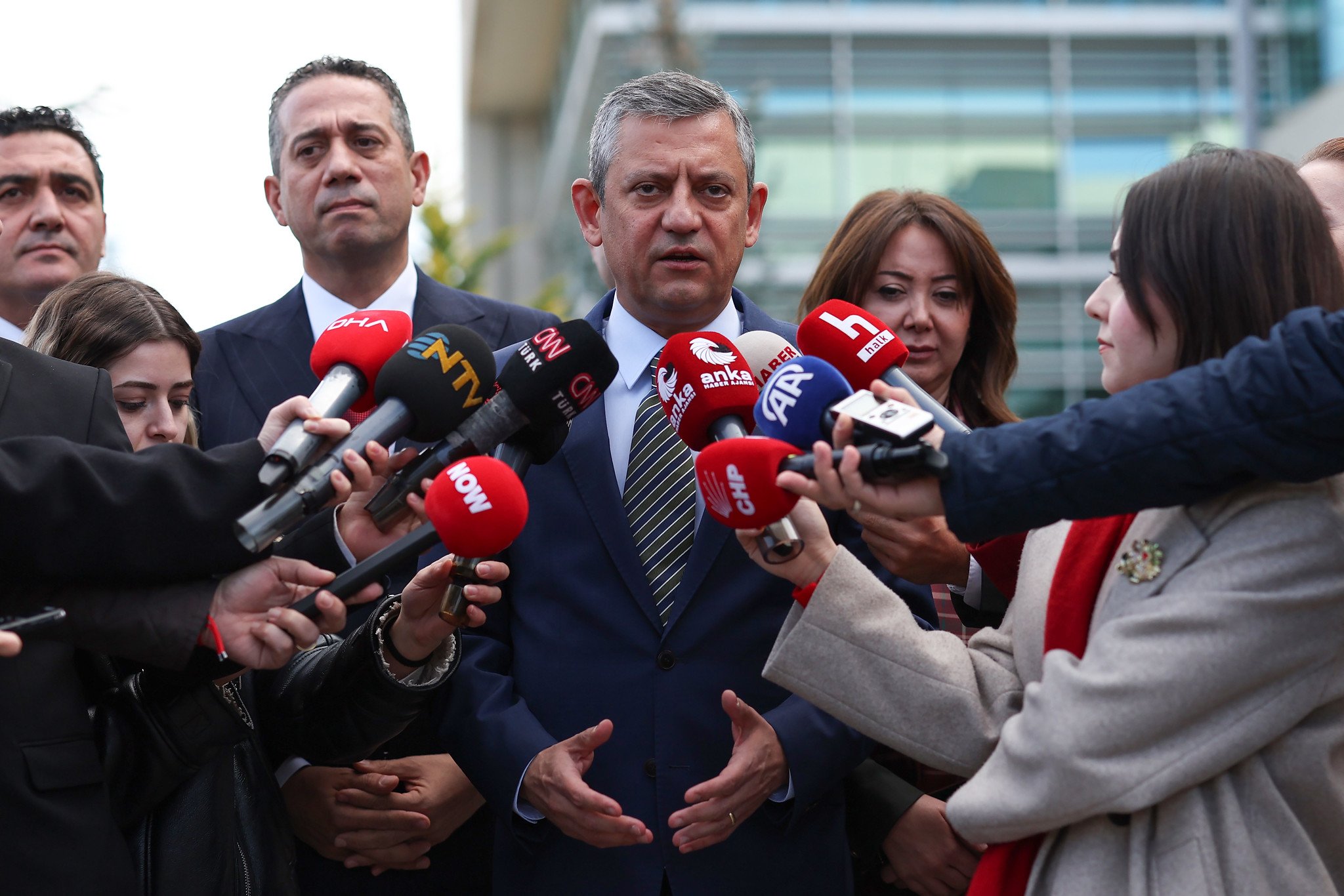 Özgür Özel ve Rıdvan Güleç görüşmesi