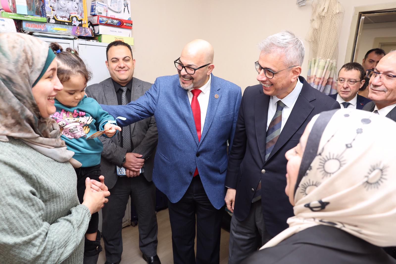 Bakan Kemal Memişoğlu Kahire Nasser Hastanesi Filistinli hastalar