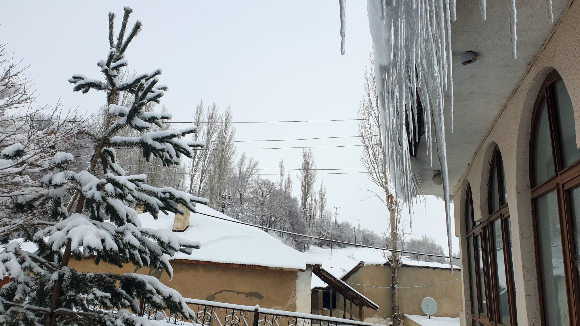 Hakkari kar yağışı