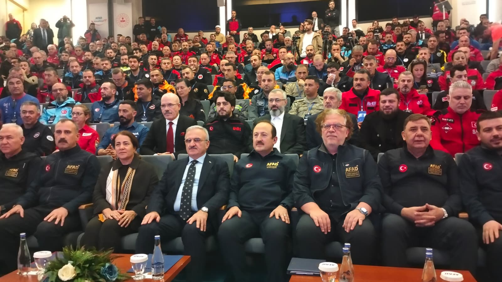 AFAD Gönüllüleri Sertifika Töreni