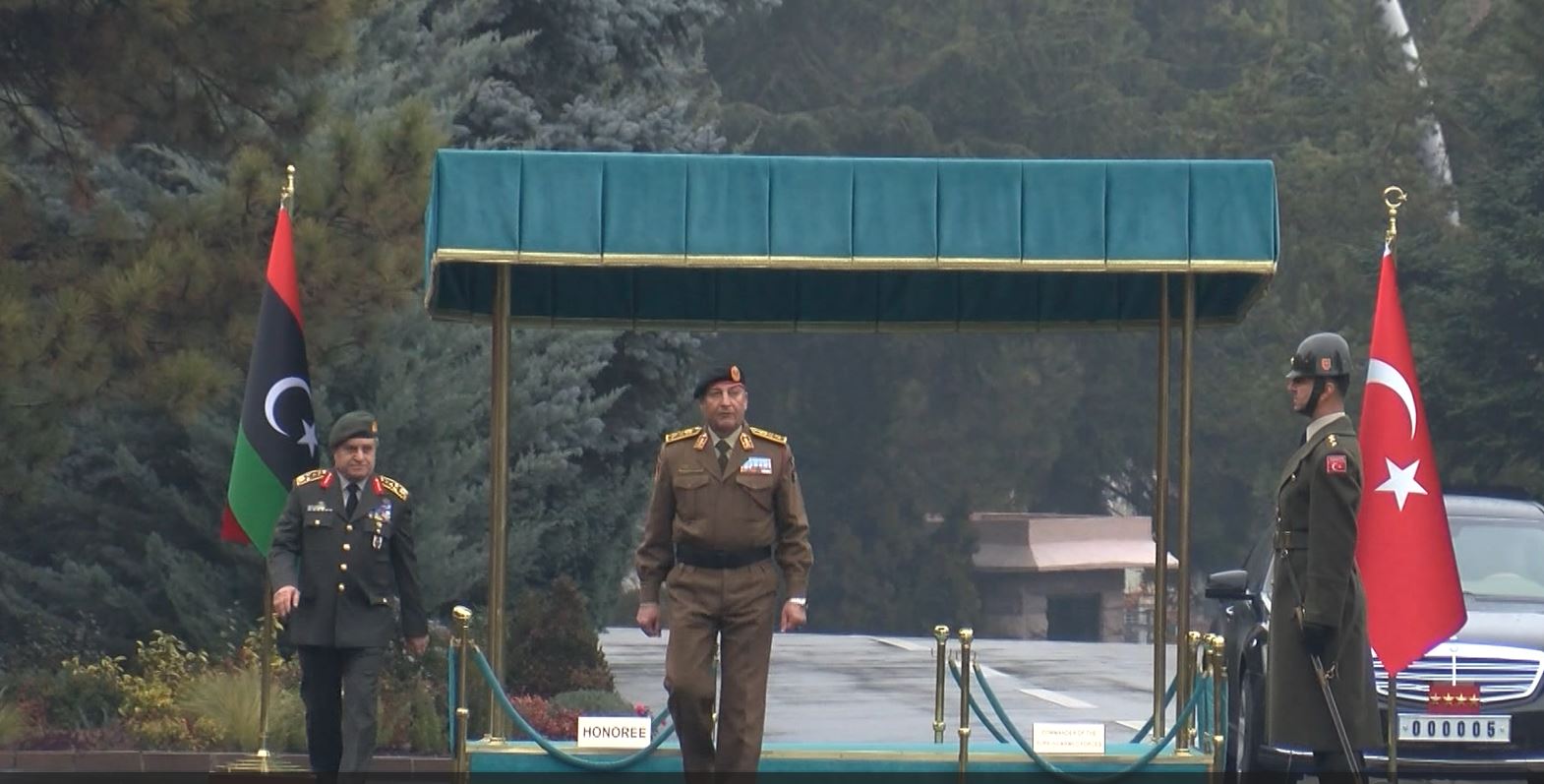 Yaşar Güler Libya heyeti görüşmesi