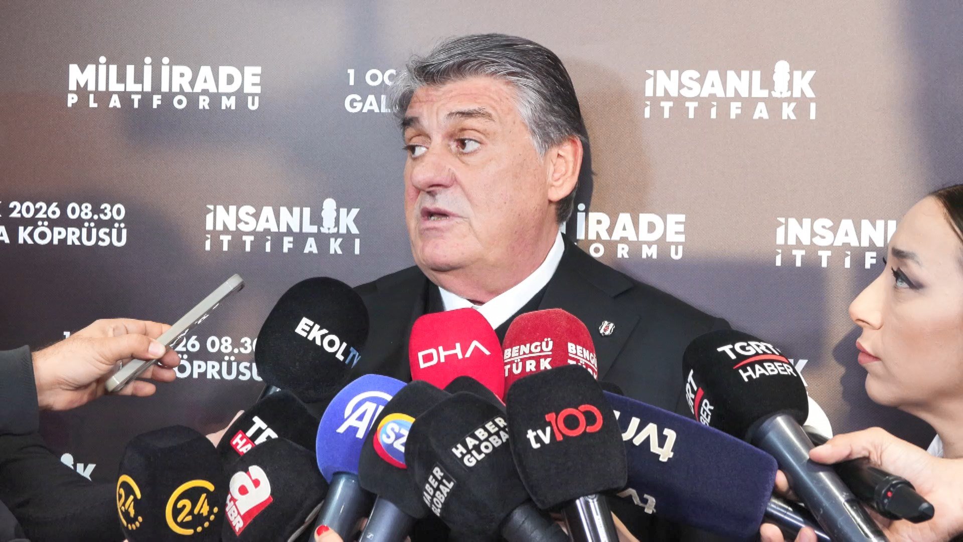 Gazze Yürüyüşü Basın Toplantısı Genel Görünüm