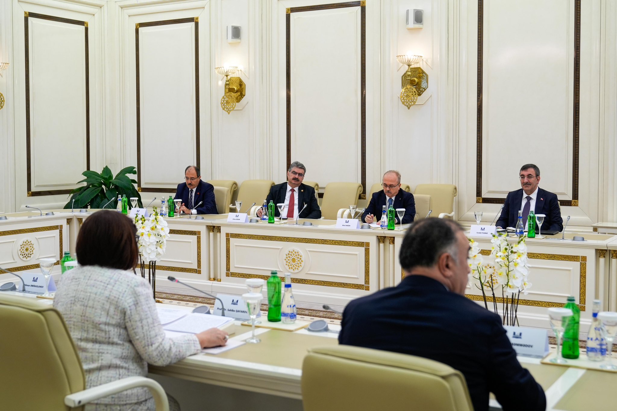 Cevdet Yılmaz Azerbaycan temasları