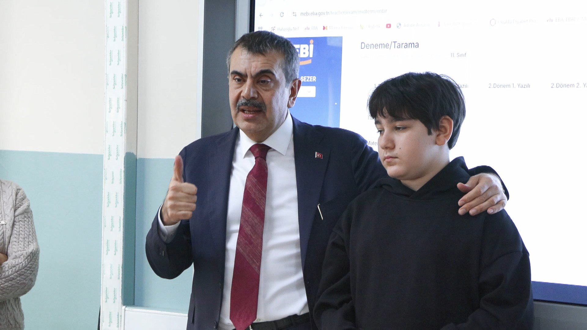 Öğrenci meclisi başkanı Uğur Eren Yılmaz