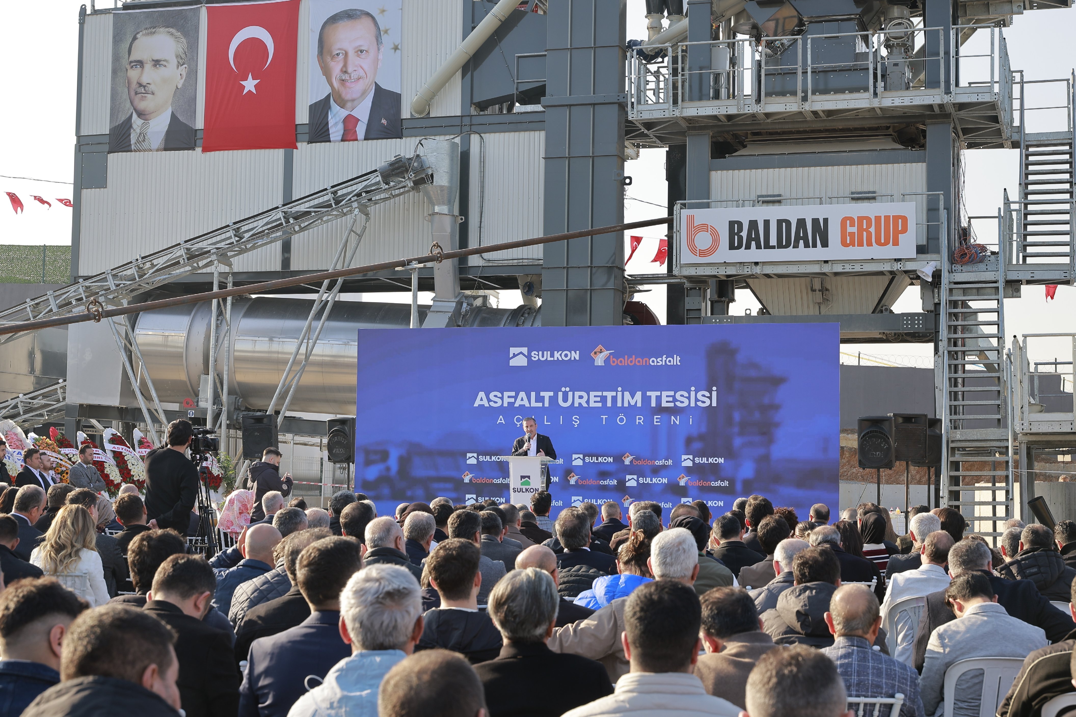 Sultanbeyli Asfalt Üretim Tesisi Açılışı