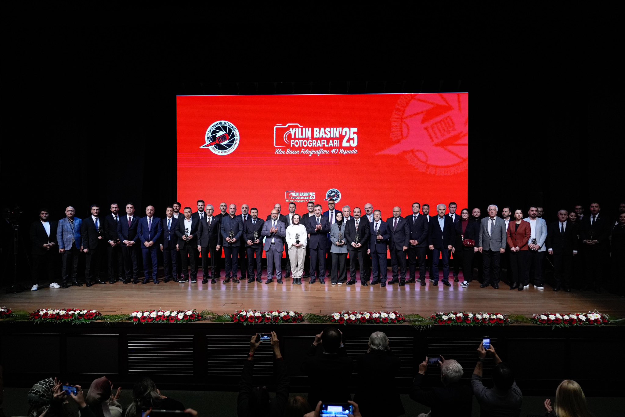 Cevdet Yılmaz Ödül Töreni Katılımcıları