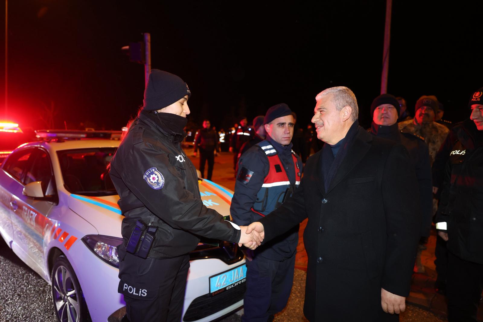 Yılbaşı kutlaması Konya