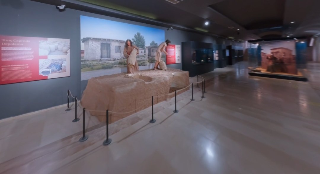 Hasankeyf Müzesi iç mekan