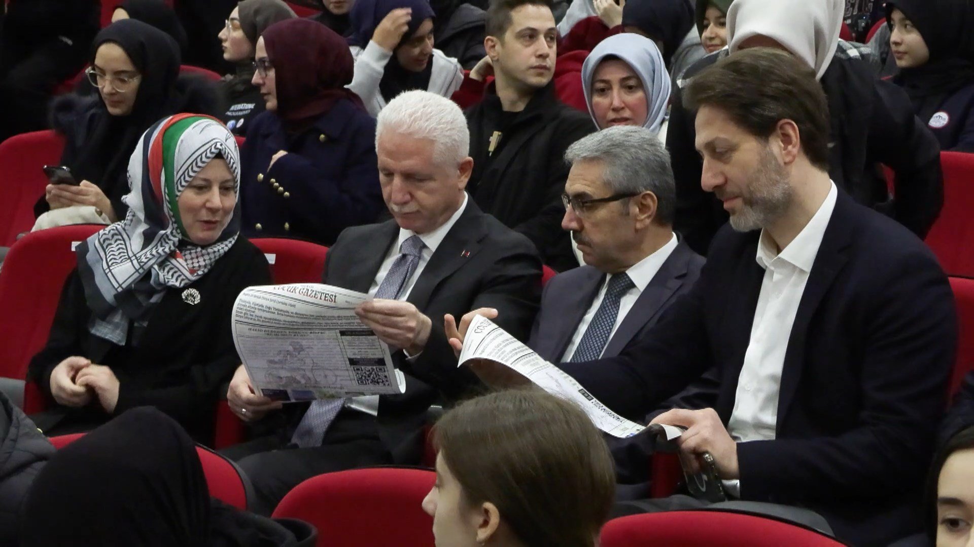 Yarışma ödül töreni protokolü