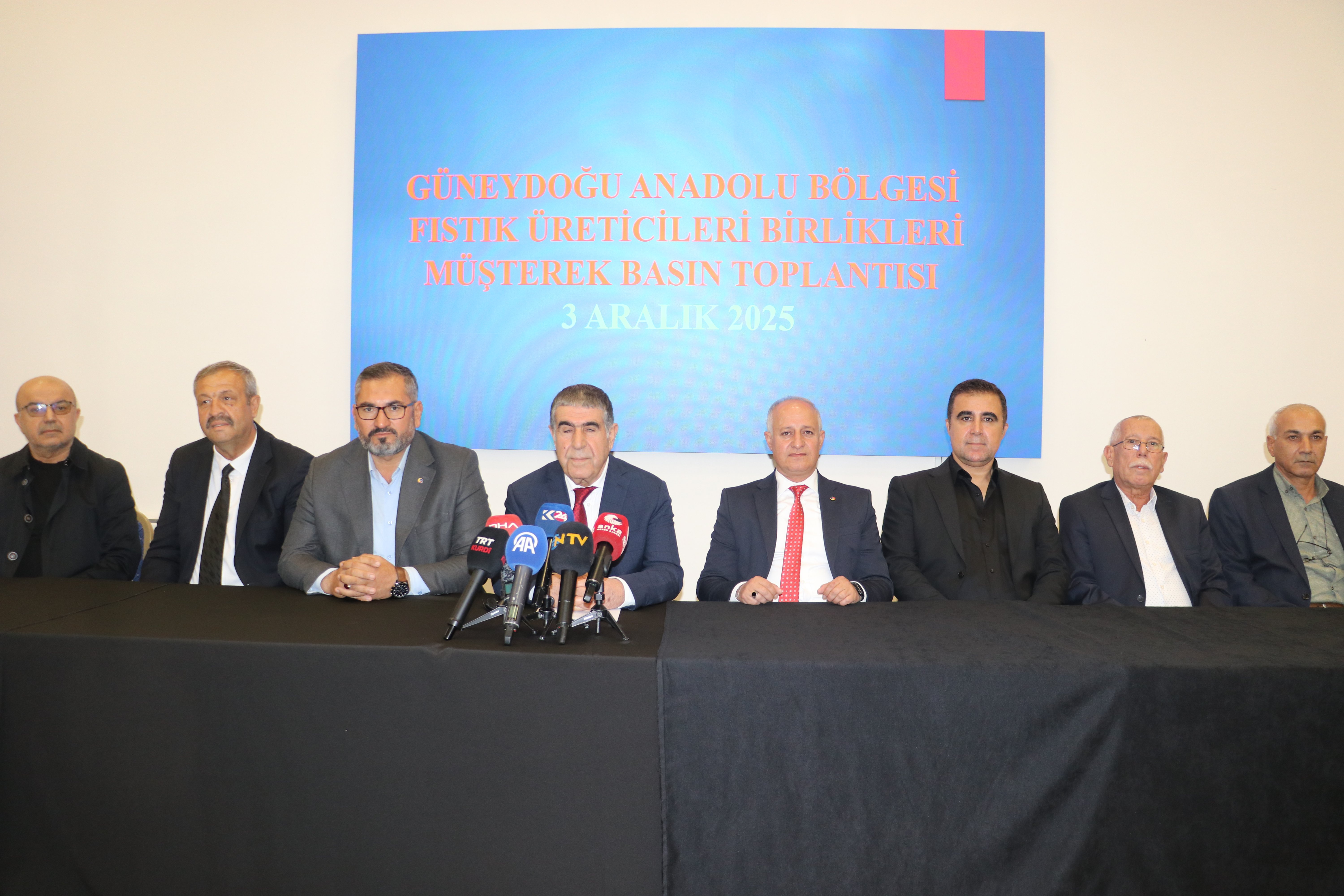 Fıstık Üreticileri Birlik Başkanları Toplantısı