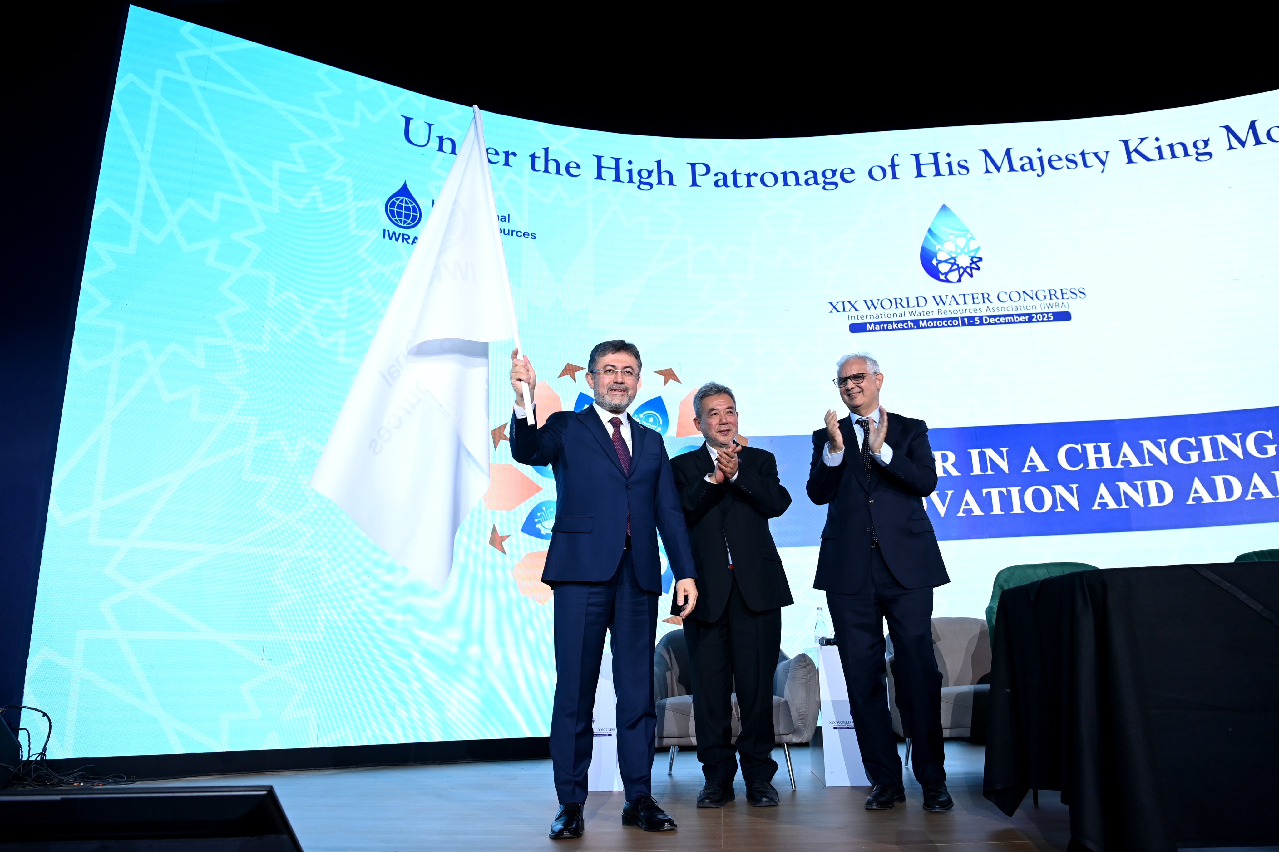 Bakan Yumaklı Dünya Su Kongresi Başkanlık Devir Töreni