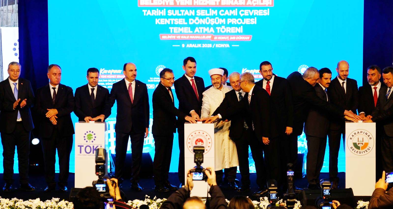 Bakan Kurum Karapınar proje açıklaması