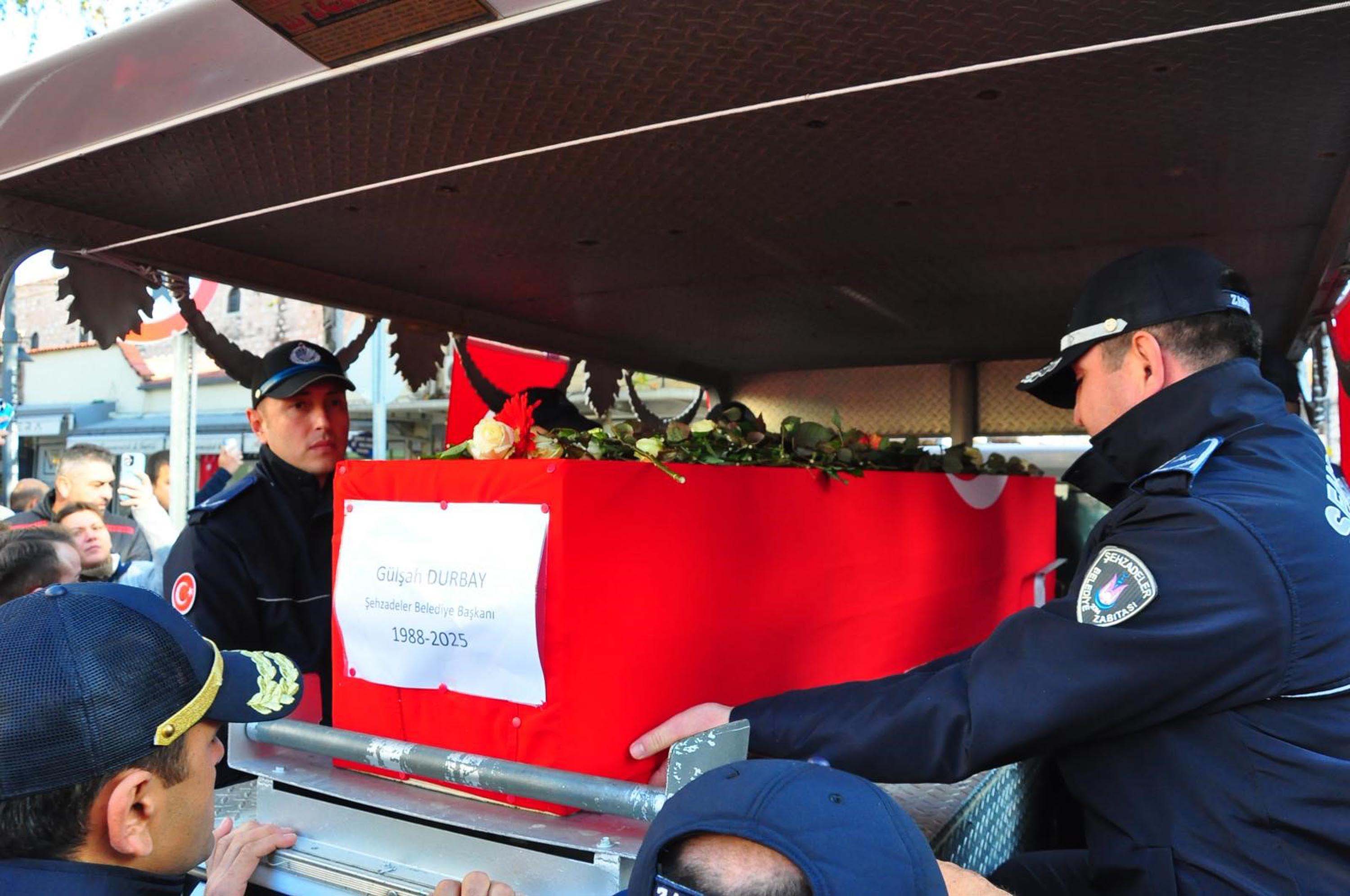 Gülşah Durbay cenaze töreni Şehzadeler Belediyesi