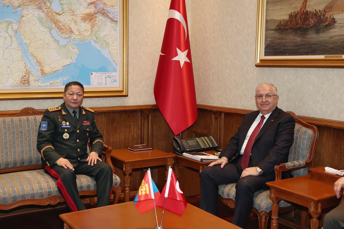 Yaşar Güler Ganbyamba Sunrev Savunma İş Birliği