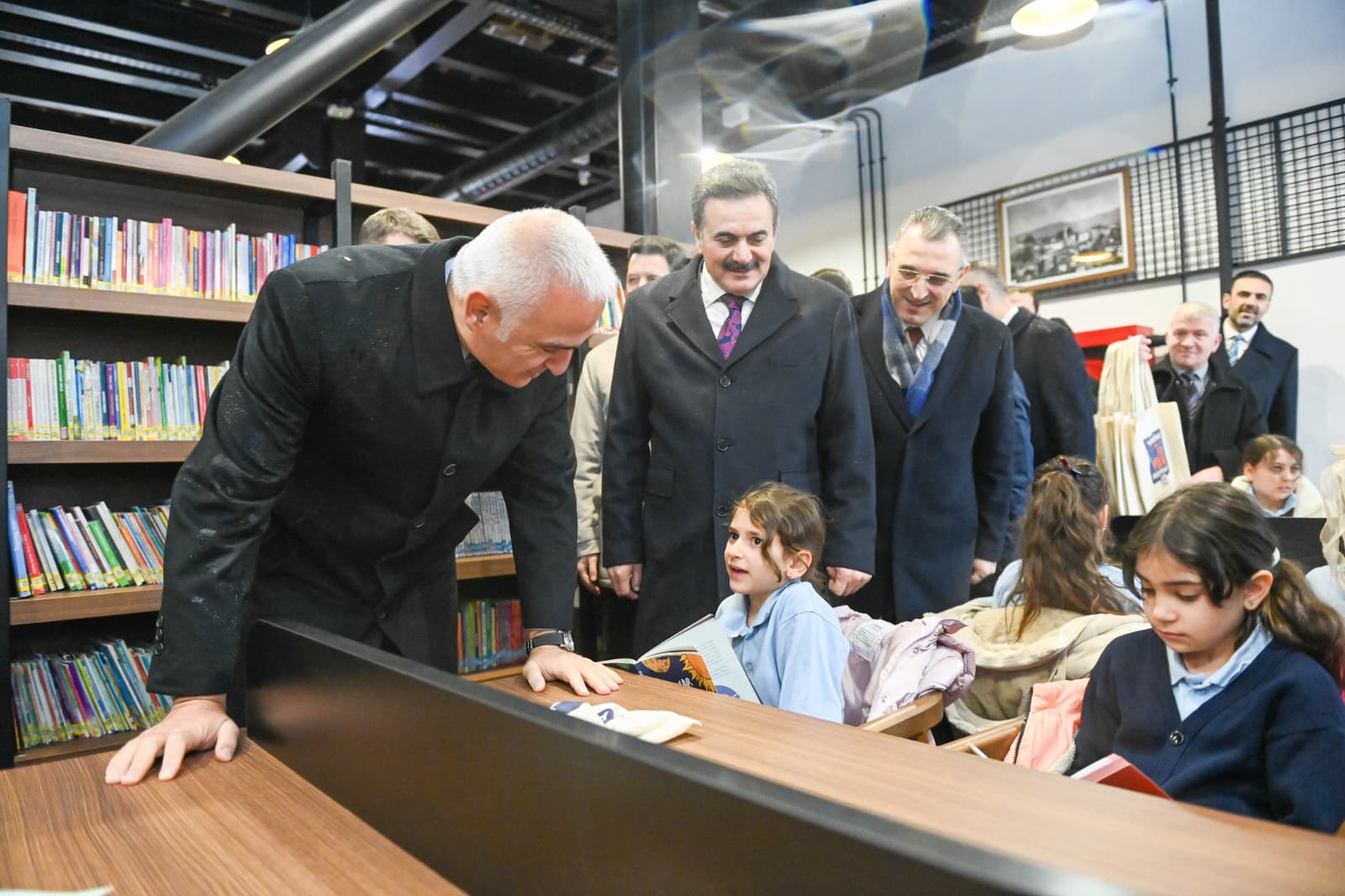 Merzifon İlçe Halk Kütüphanesi İç Mekan