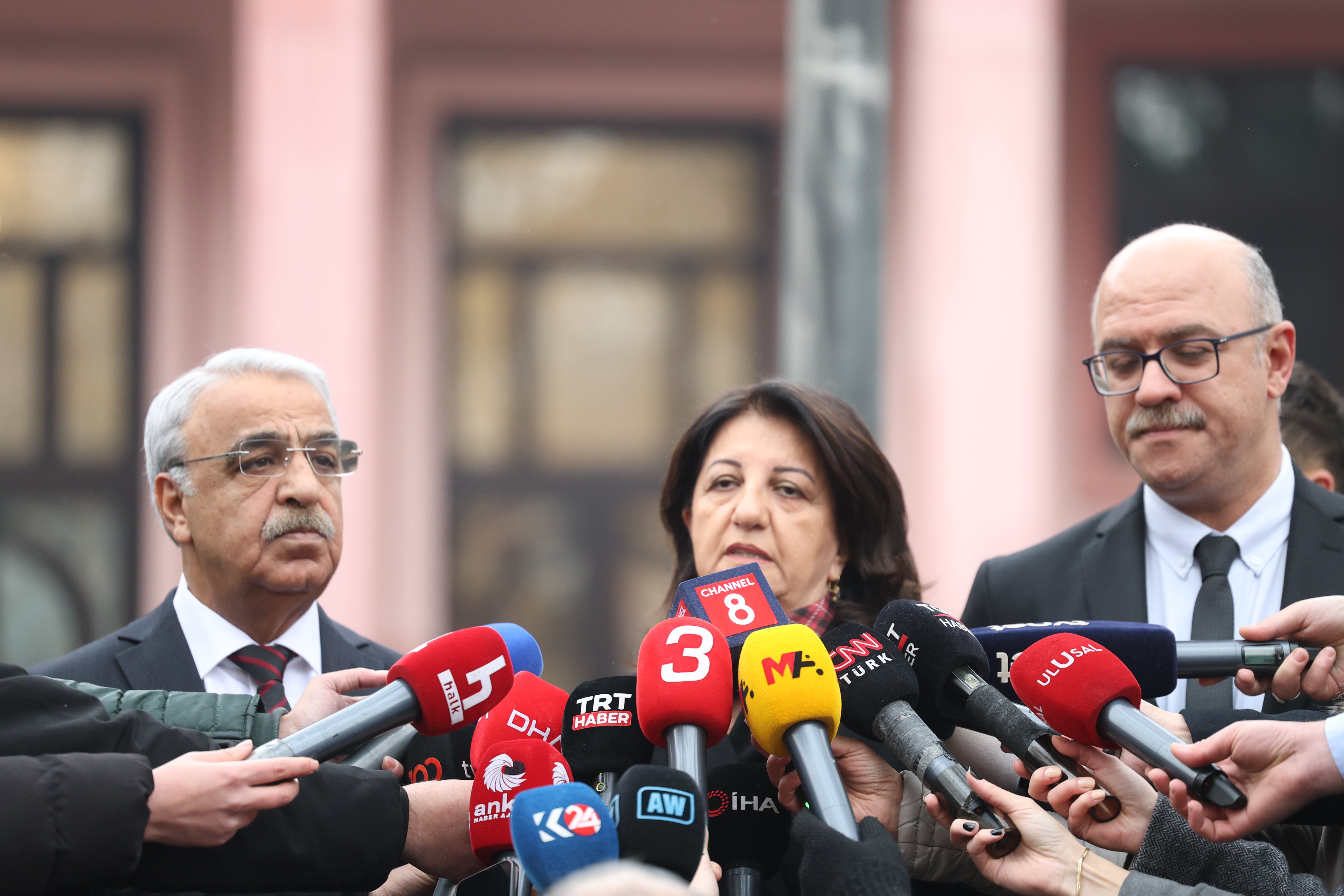 DEM Parti Heyeti Adalet Bakanı Yılmaz Tunç