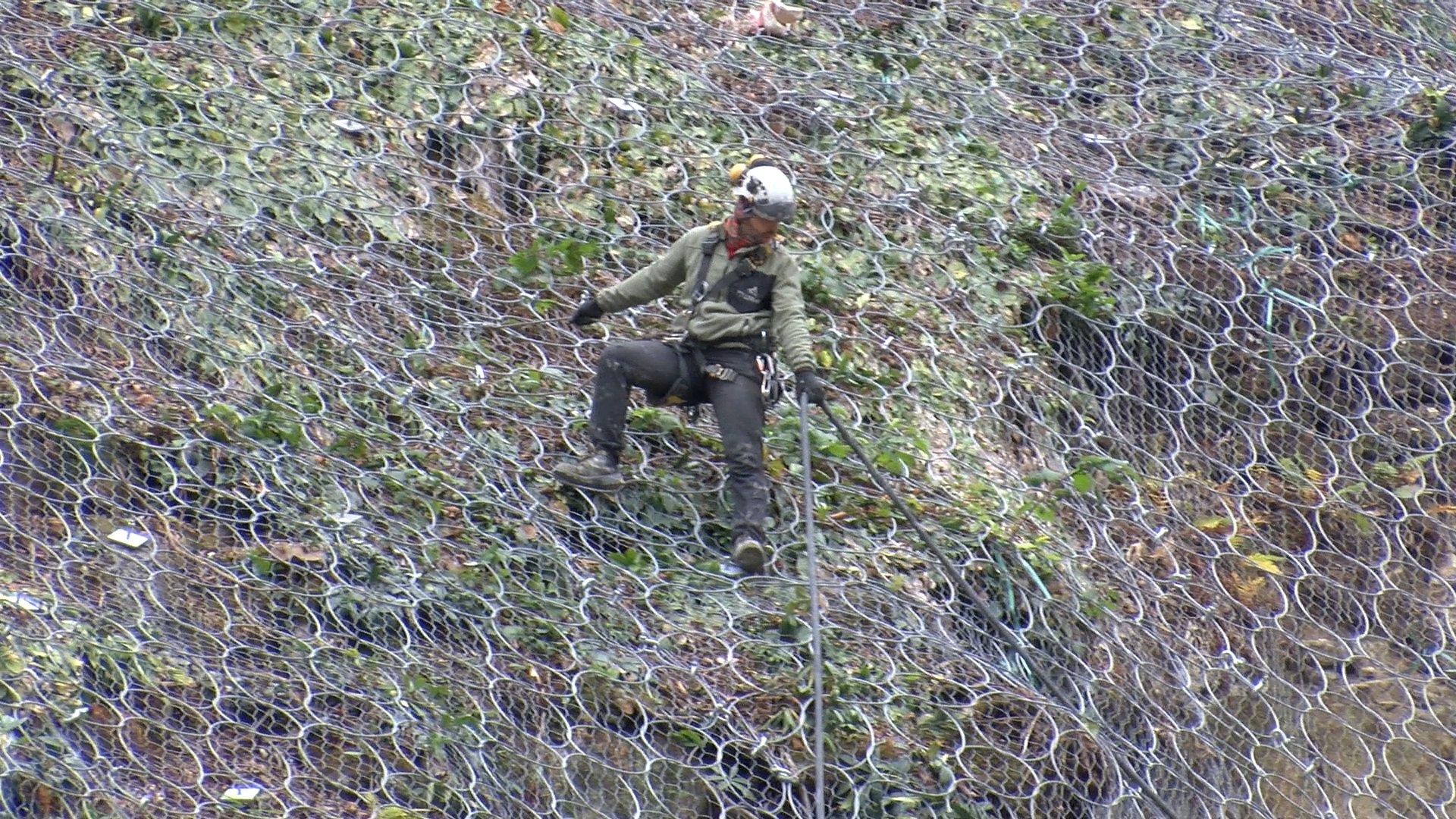 Kaya düşmesi önlemi Ayder