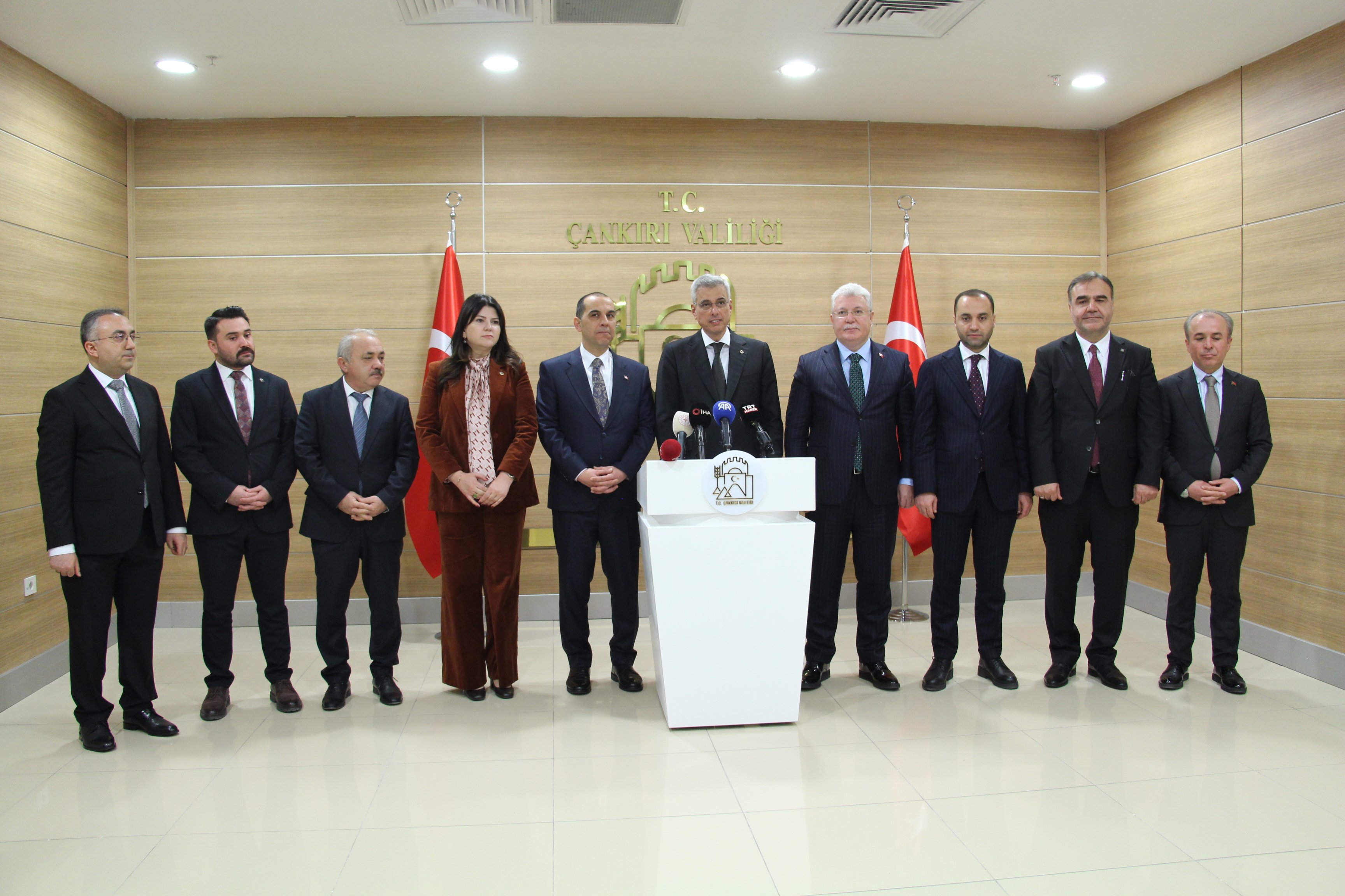 Bakan Kemal Memişoğlu Çankırı Valiliği ziyareti