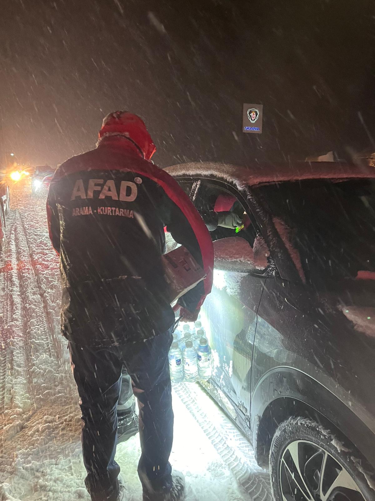 AFAD kar yağışı operasyonu