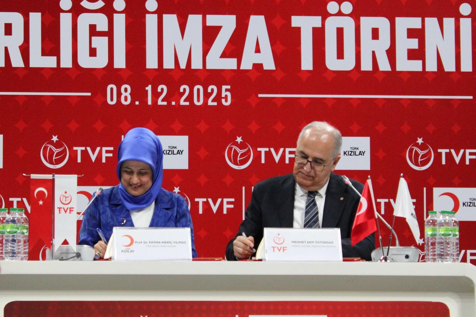 Türk Kızılay ve TVF İş Birliği Protokolü