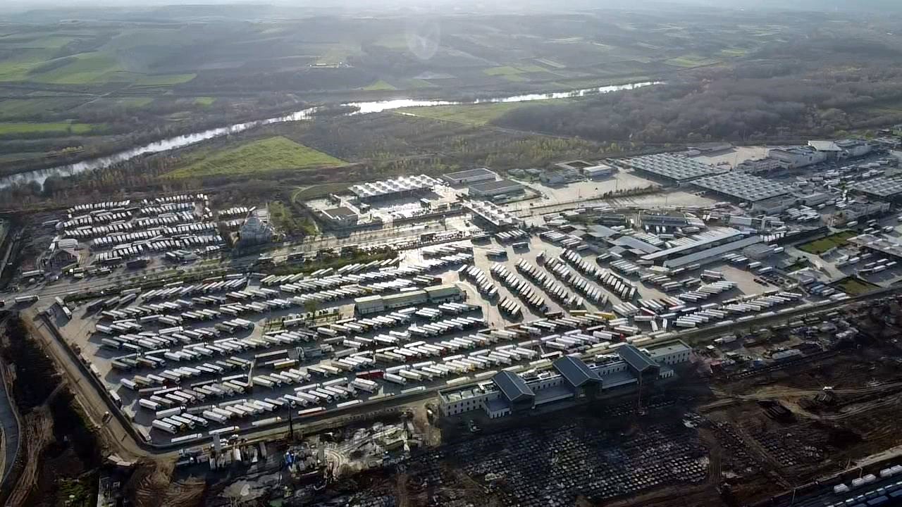 Hamzabeyli Sınır Kapısı TIR Kuyruğu