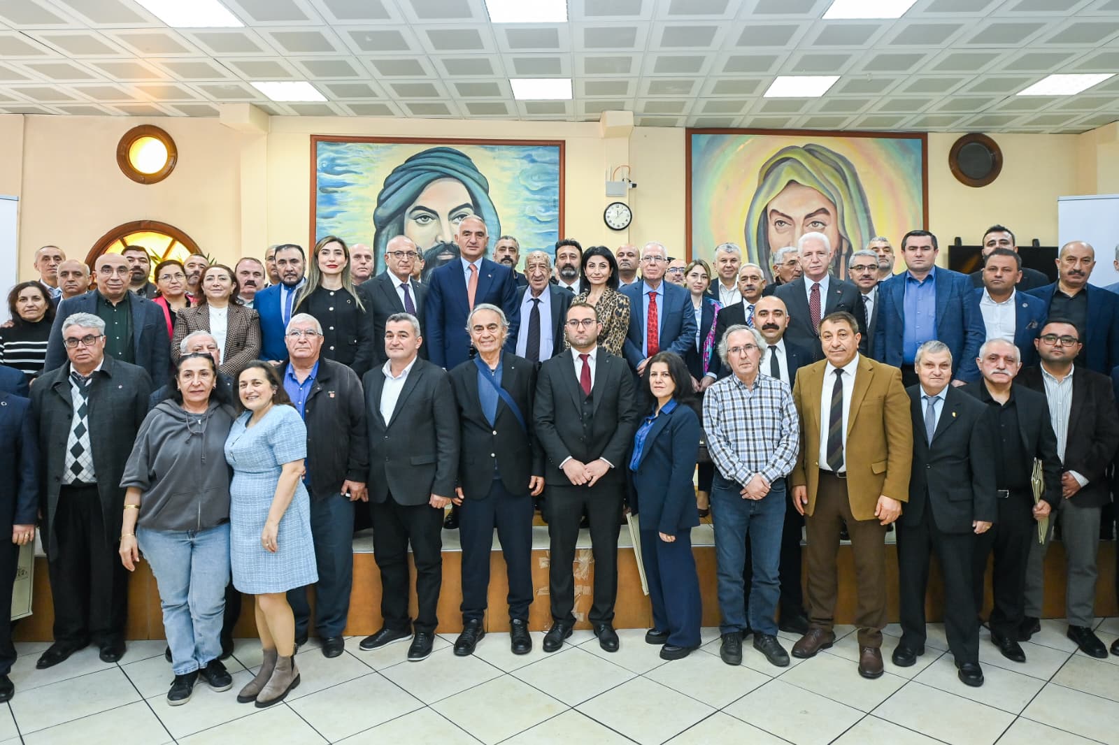Karacaahmet Sultan Cemevi toplantısı