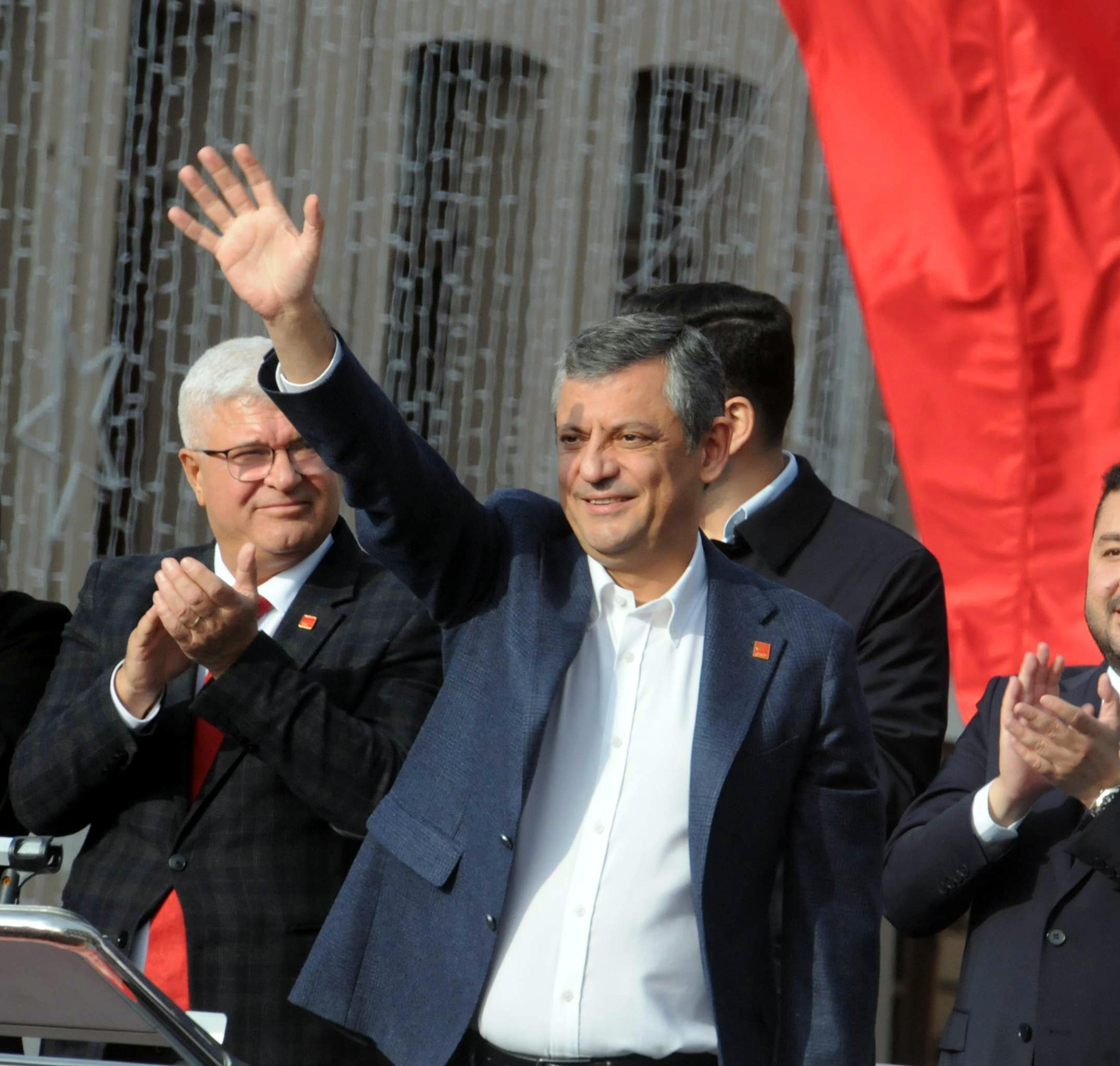 Özgür Özel Edirne mitingi