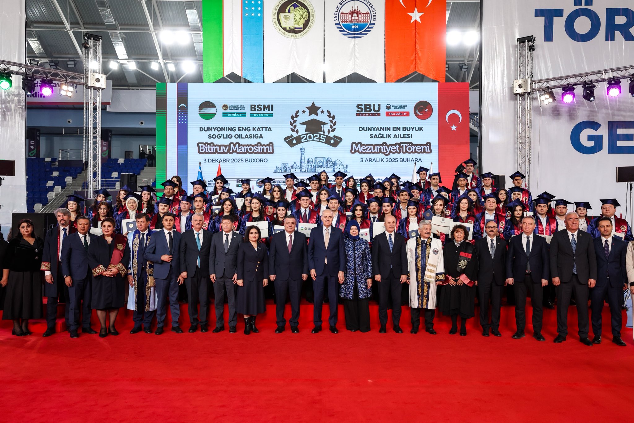 Numan Kurtulmuş Özbekistan Mezuniyet Töreni Konuşması