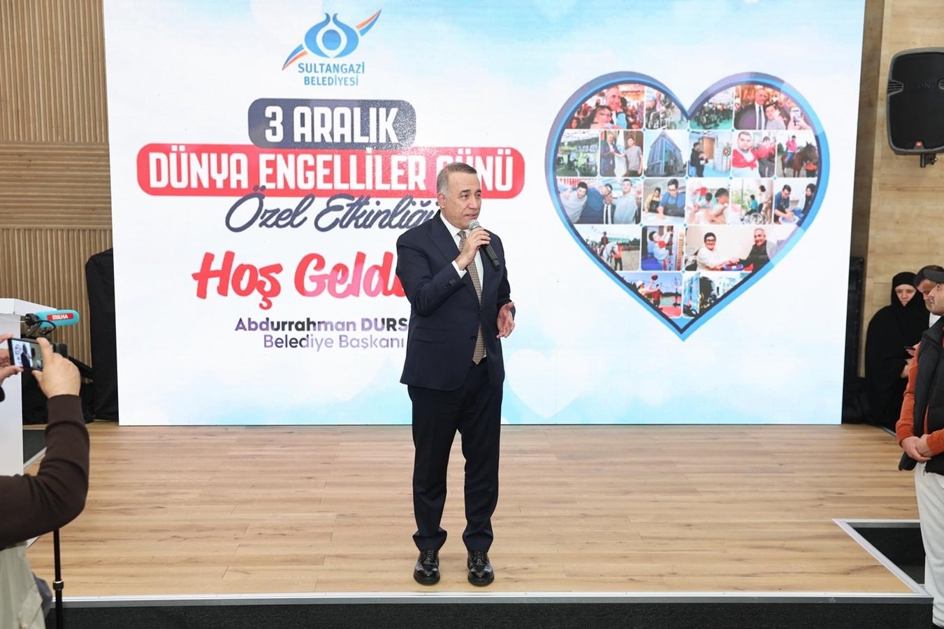 Sultangazi Engelliler Günü etkinliği protokol konuşması