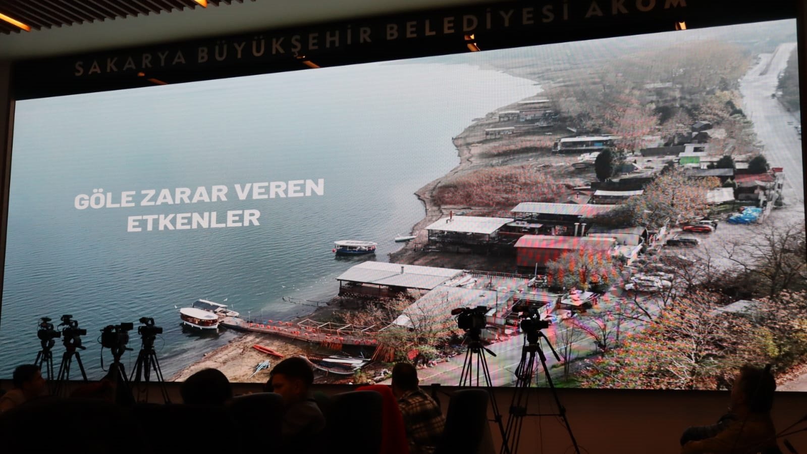 Sapanca Gölü çevre düzenleme ve temizlik çalışmaları