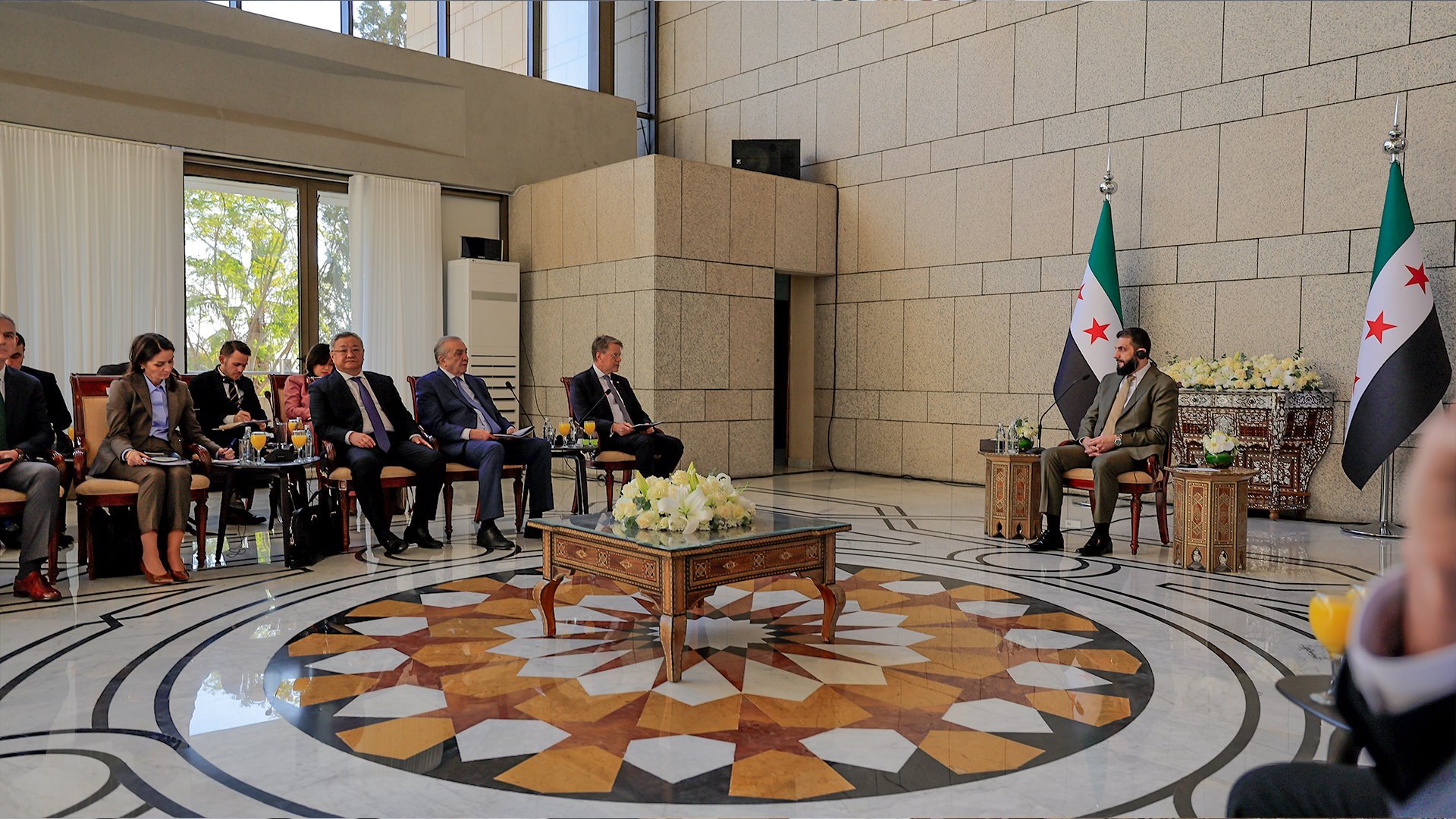 BMGK Heyeti Suriye Ziyareti Şam