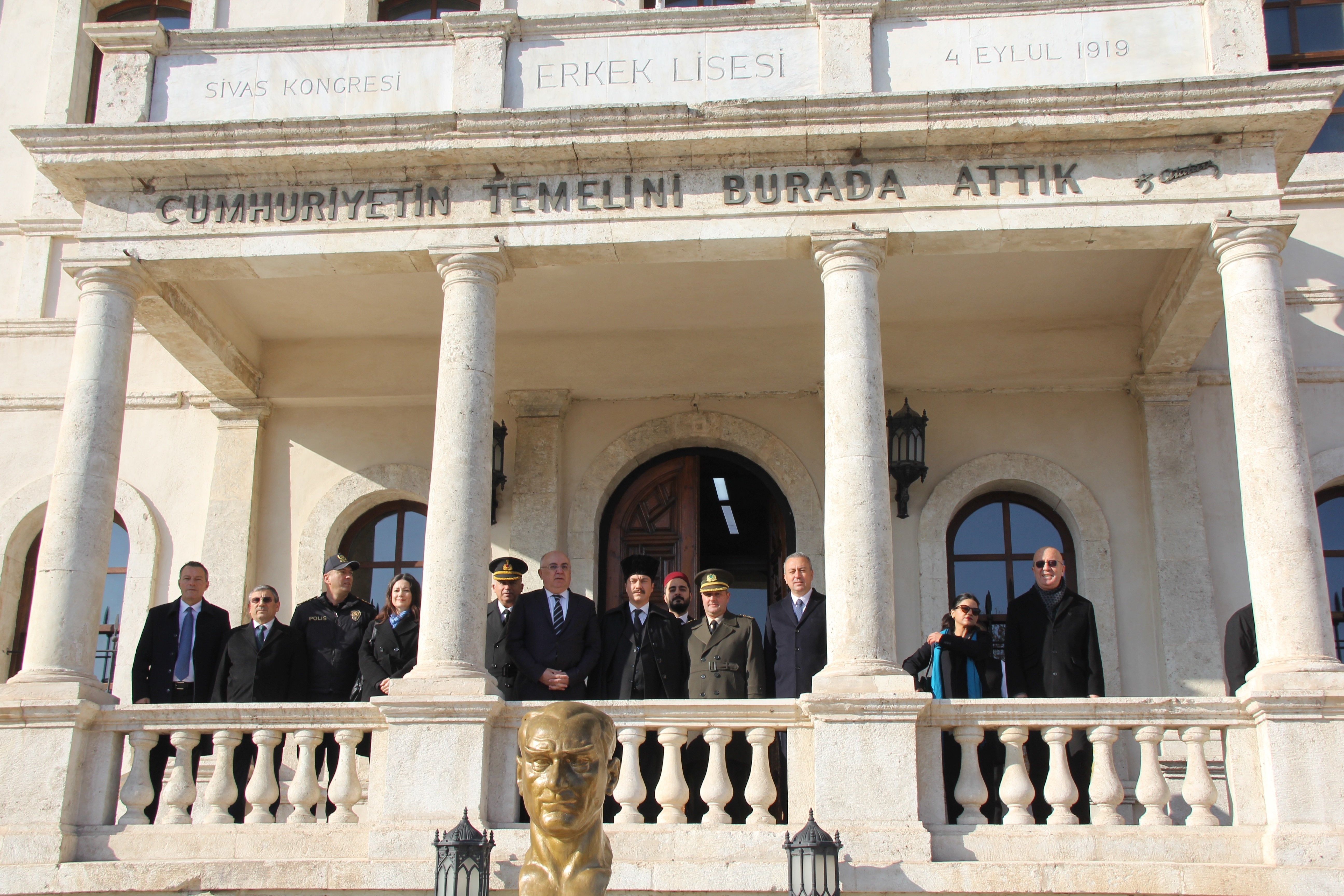 Sivas Atatürk Töreni Katılımcılar