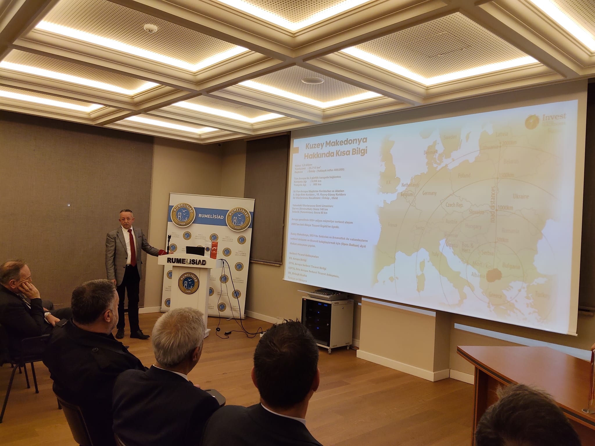 Halil Bedzeti Kuzey Makedonya Yatırım Toplantısı