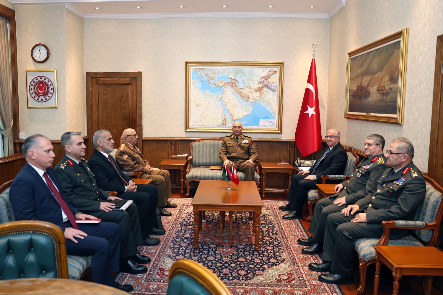 Türkiye Libya askeri görüşme