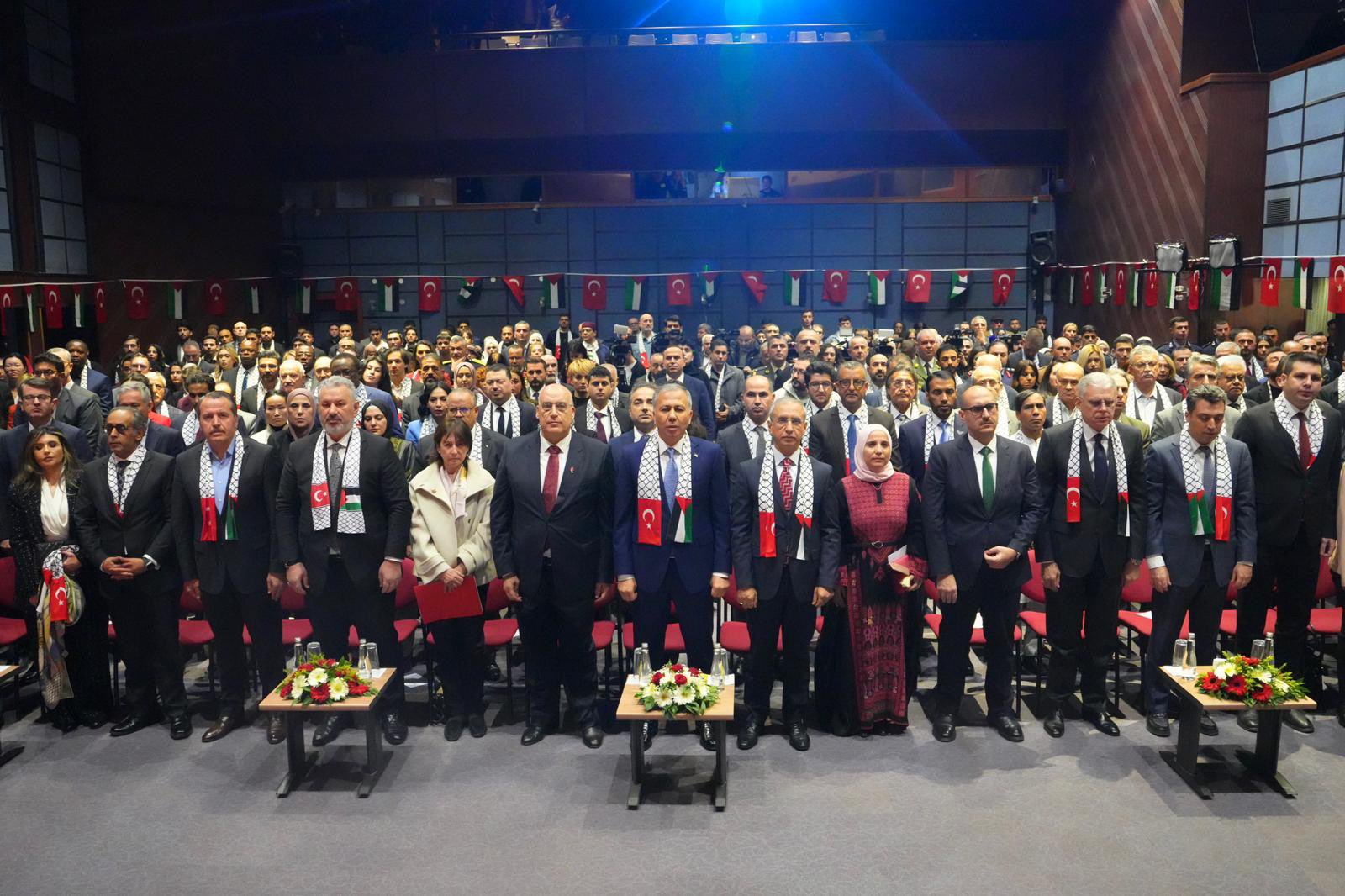 Bakan Ali Yerlikaya Filistin açıklaması
