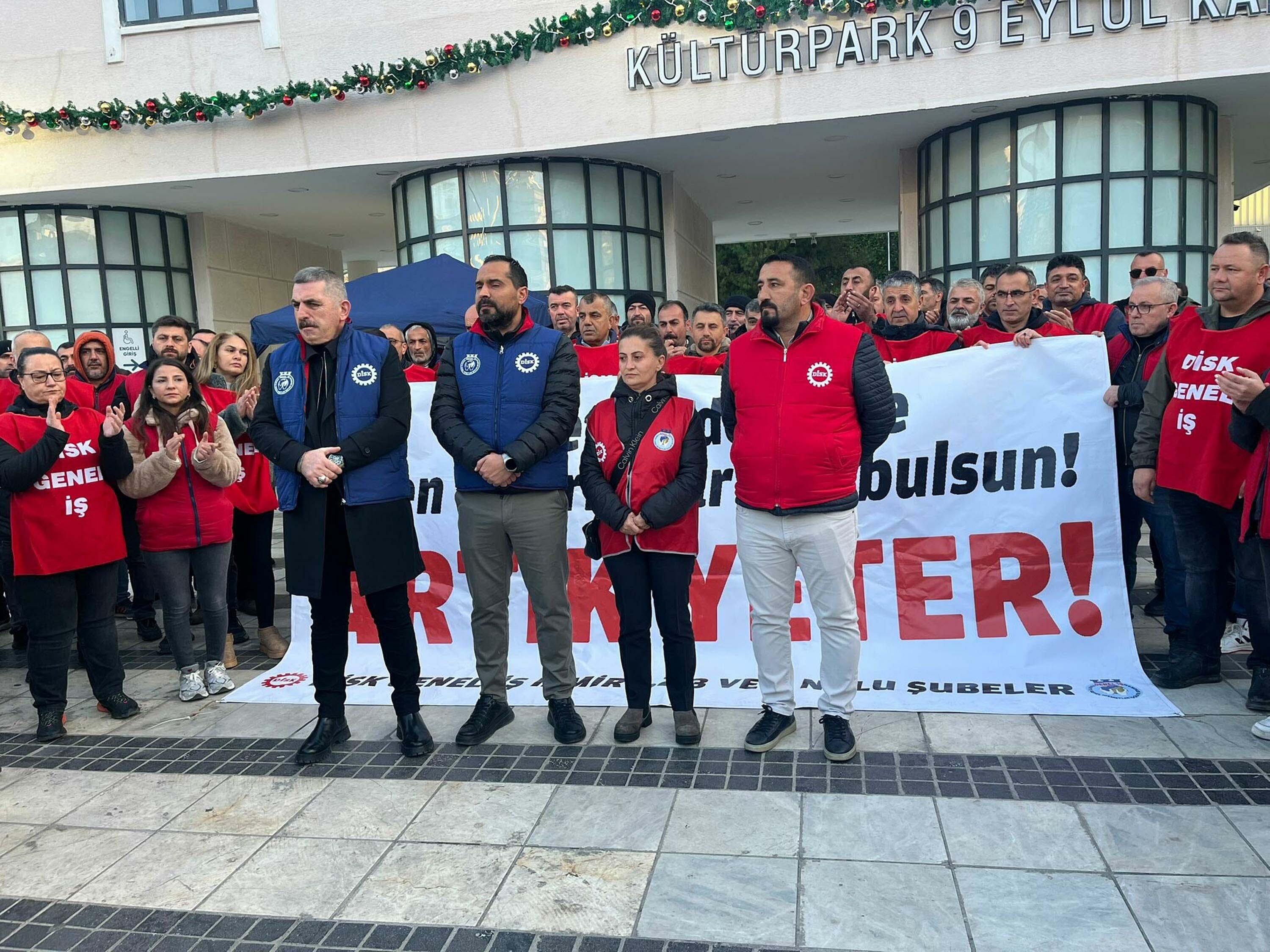 İzmir Belediye İşçileri Eylemi