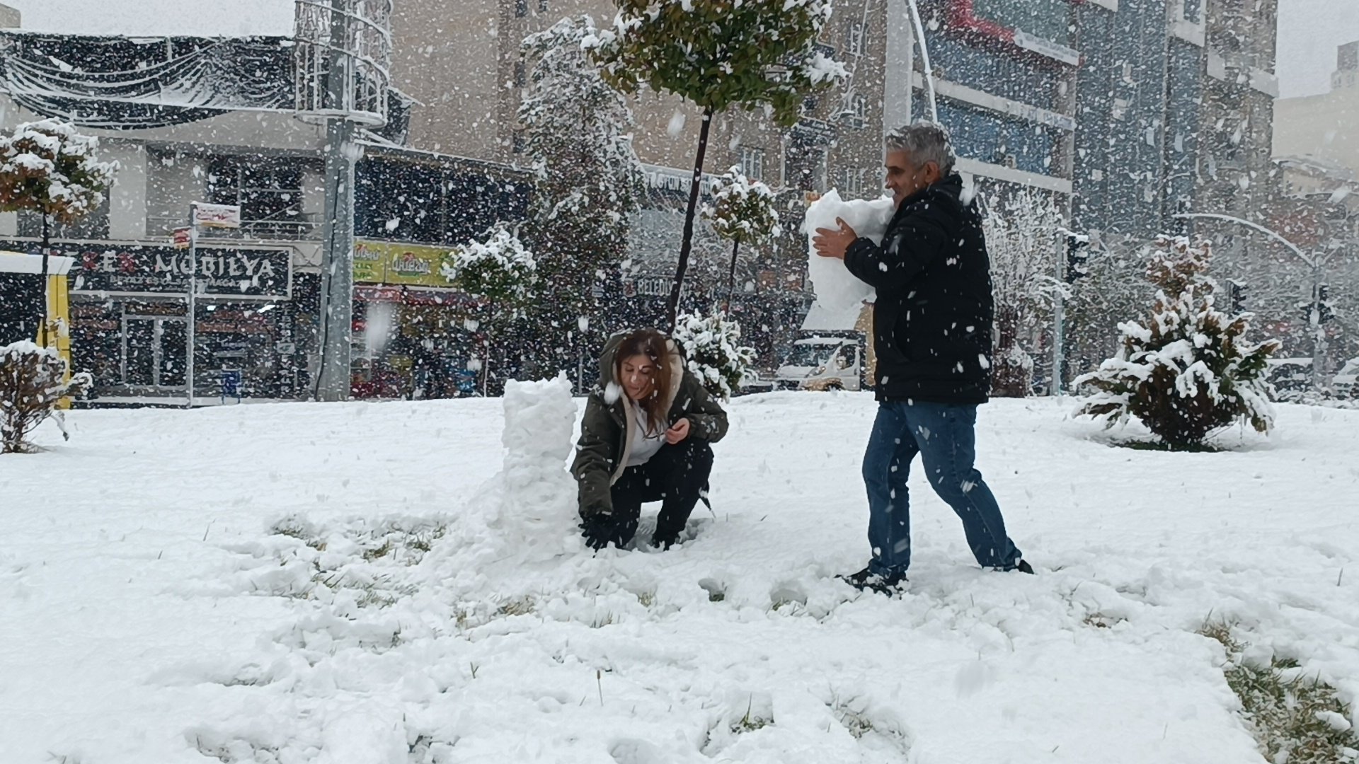 Diyarbakır kar zincirleme kaza