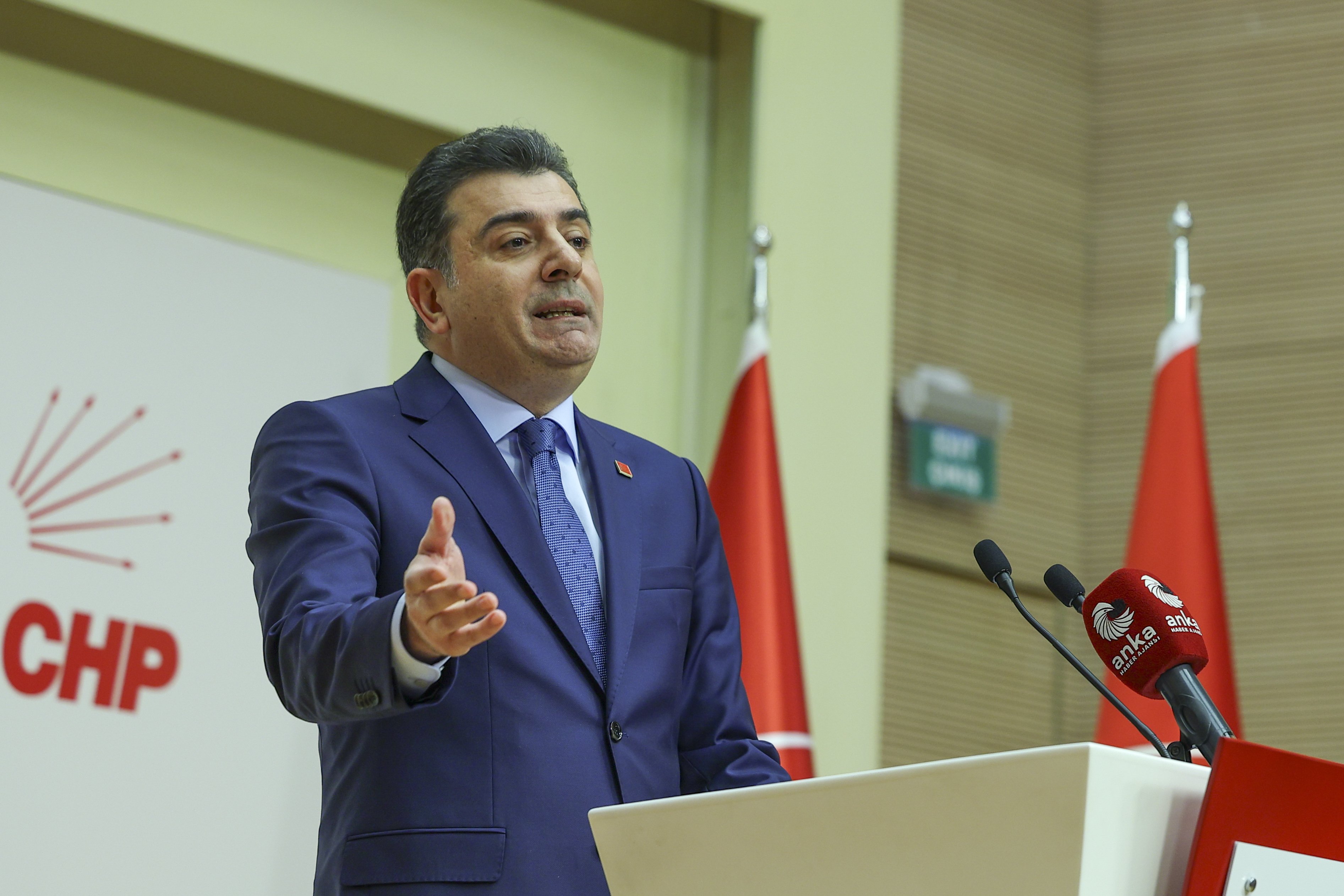 CHP Genel Merkezi basın toplantısı