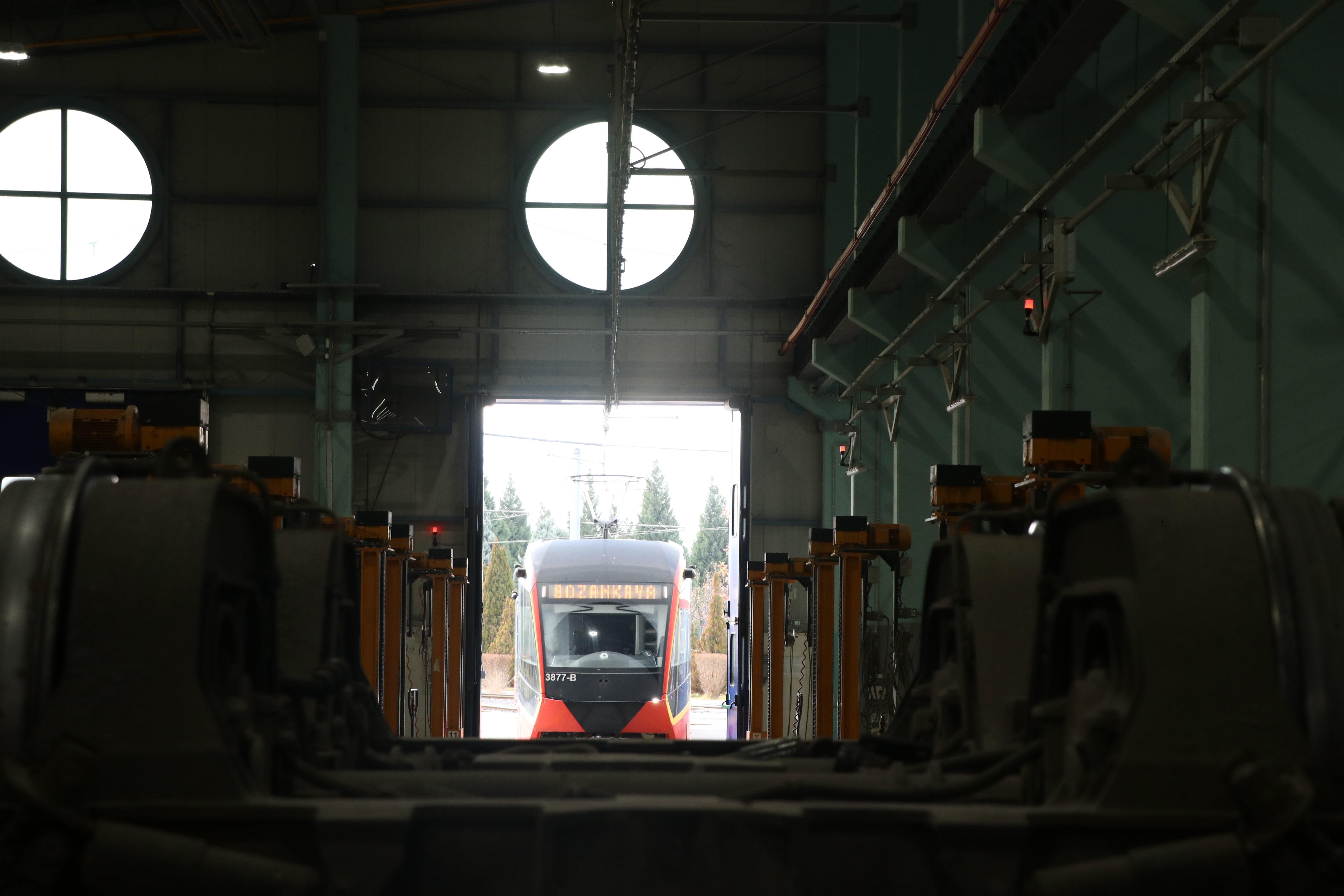 Tramvay bakım süreci