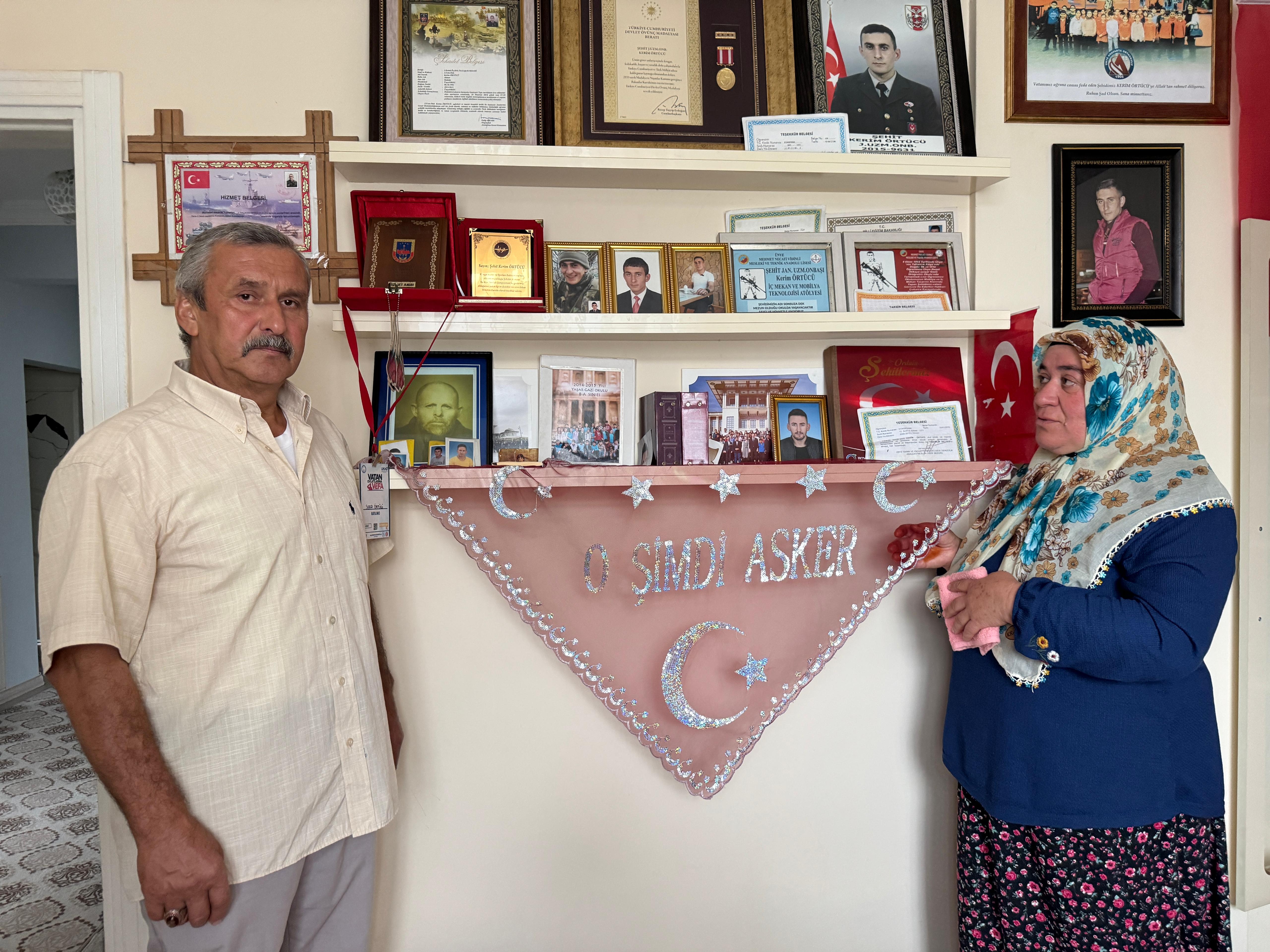 Şehit Kerim Örtücü Anı Odası