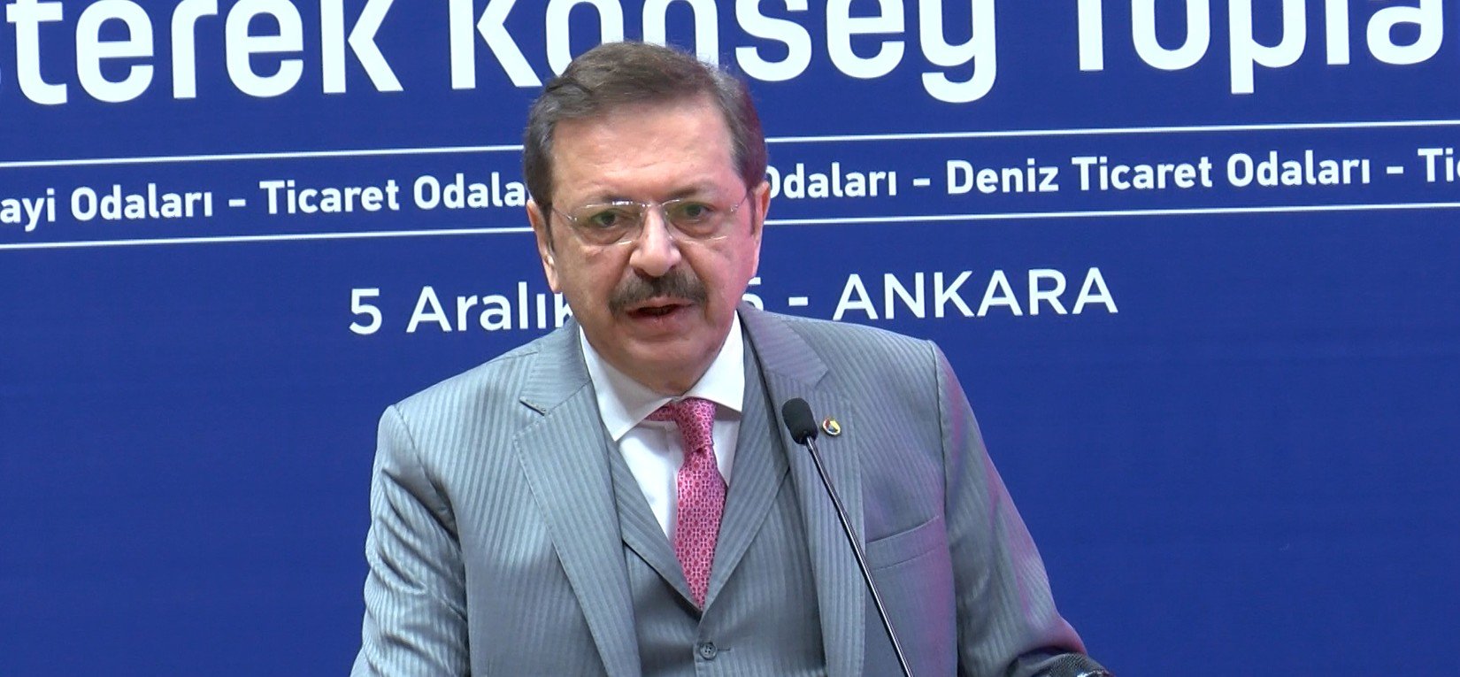 Cevdet Yılmaz TOBB Müşterek Konsey Toplantısı